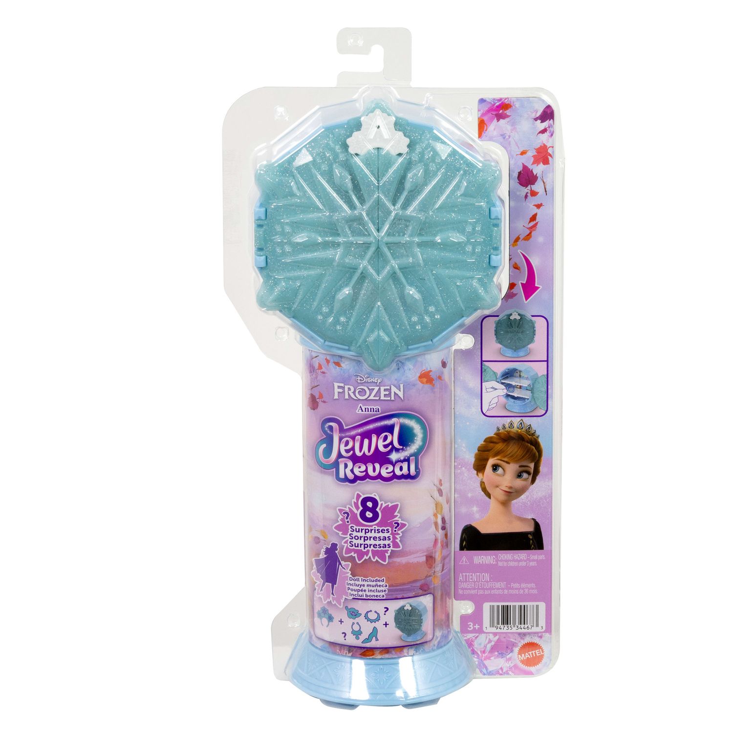 Mattel disney frozen - anna jewel reveal - DISNEY PRINCESS, MATTEL, Frozen