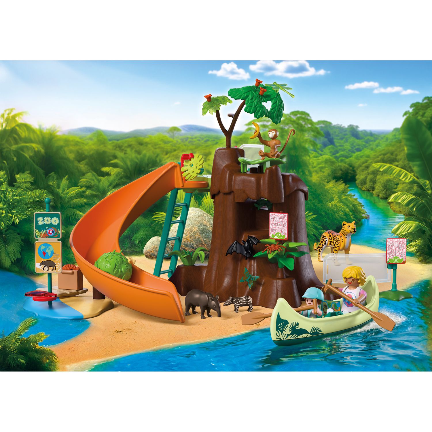 Playmobil 72071 zoo: gita nella giungla - Playmobil