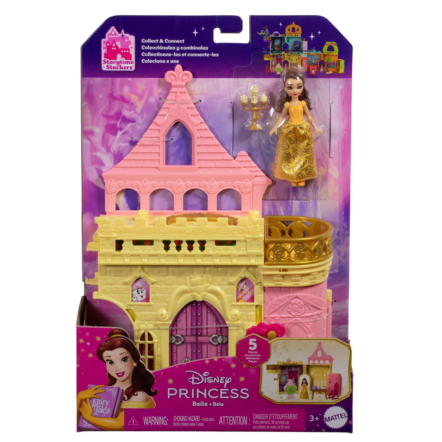 Mattel disney princess - il castello di belle - DISNEY PRINCESS, MATTEL