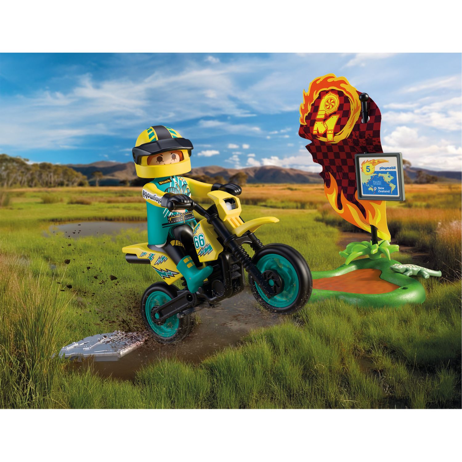 Playmobil cars 72065 motor bike - Playmobil