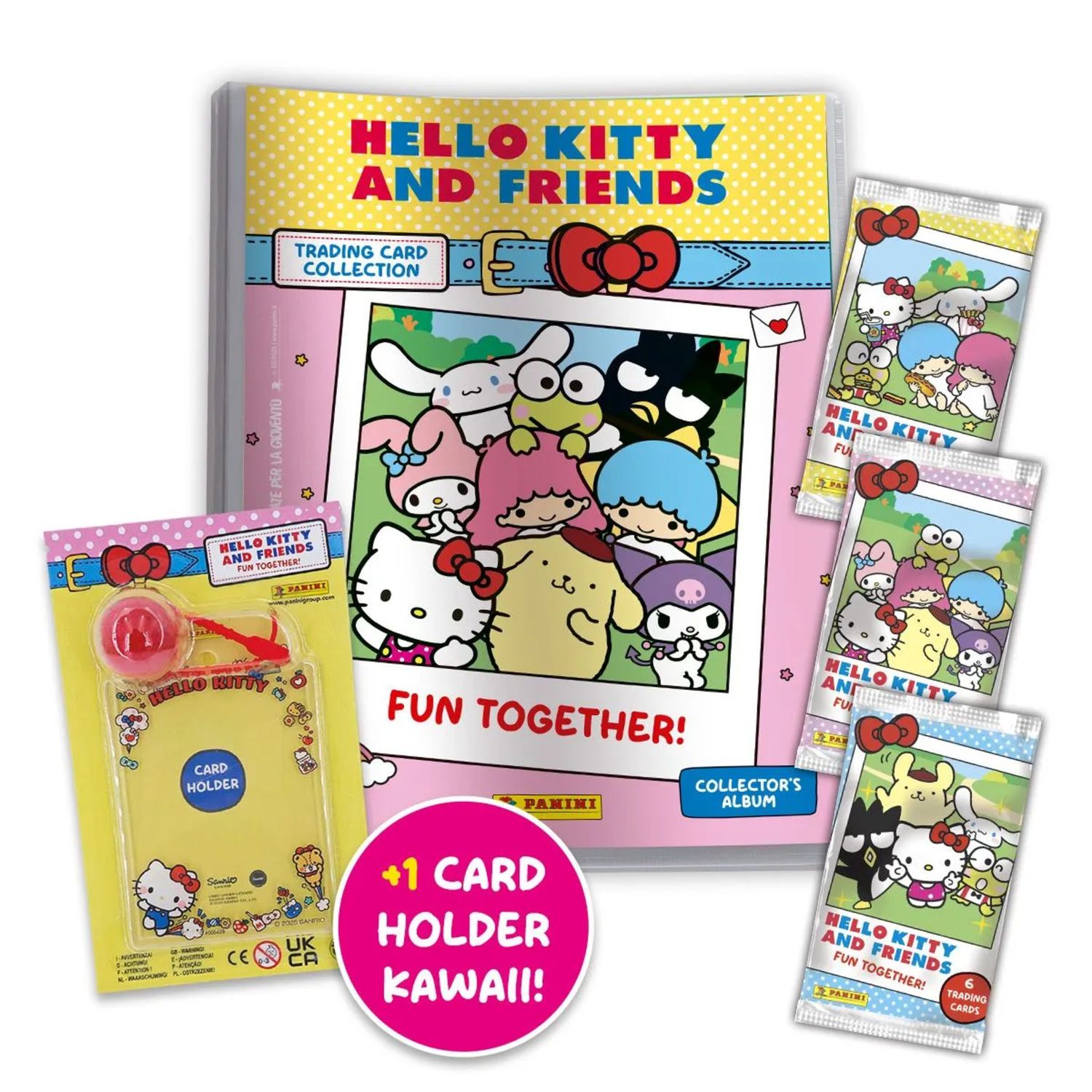 Hello kitty & friends™ – fun together! trading card collection - starter pack panini - Hello Kitty