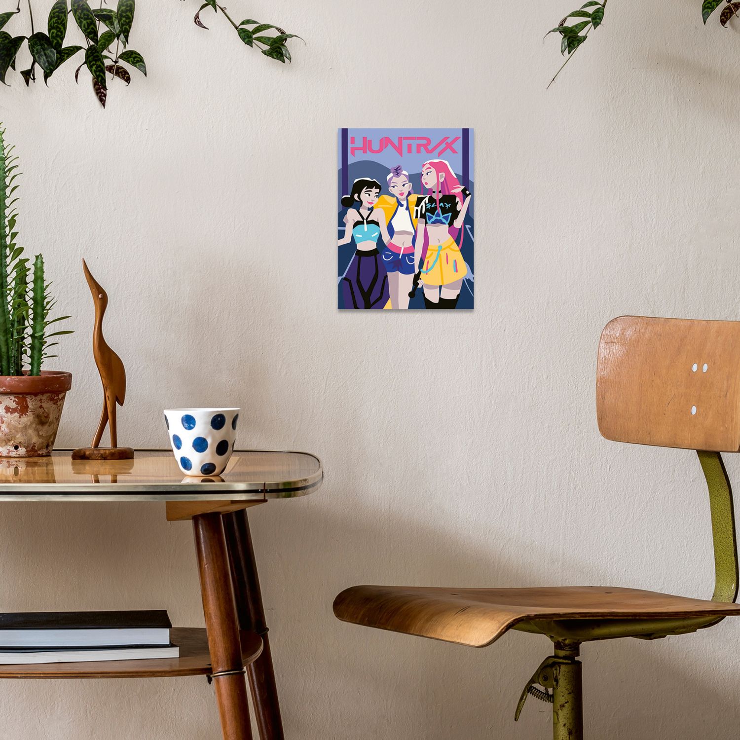 Ravensburger - creart trend d: k-pop demon hunters, dipingere con i numeri adulti e bambini 18x24cm - NETLFIX, RAVENSBURGER, K-POP DEMON HUNTERS