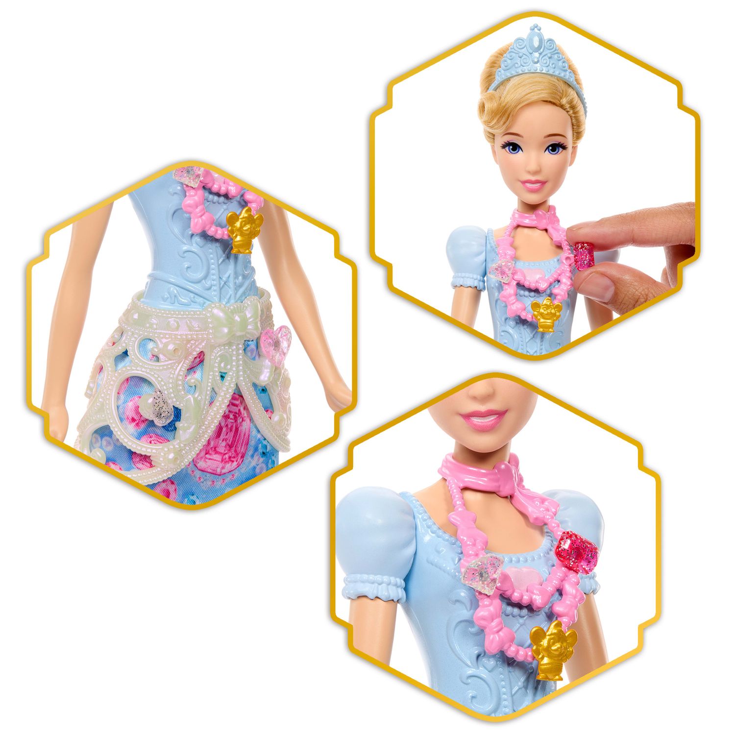 Mattel disney princess - cenerentola jewel reveal - DISNEY PRINCESS, MATTEL
