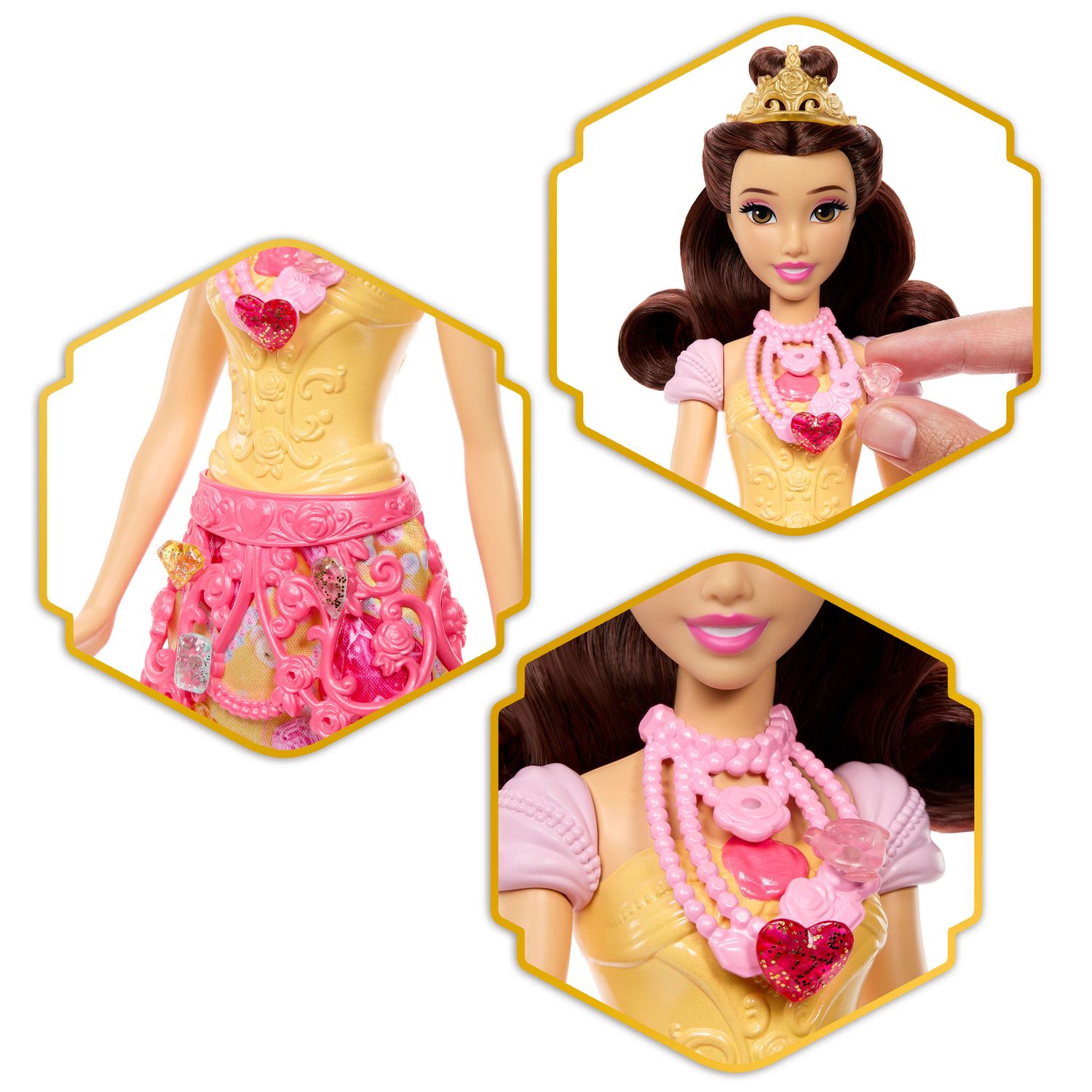 Mattel disney princess - belle jewel reveal - DISNEY PRINCESS, MATTEL