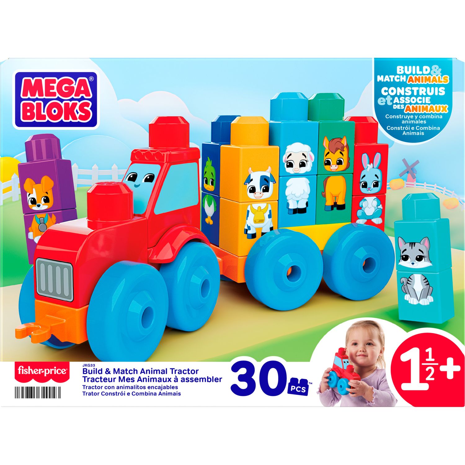 Mega bloks - trattore degli animali - MEGA BLOCKS, MEGA BLOKS