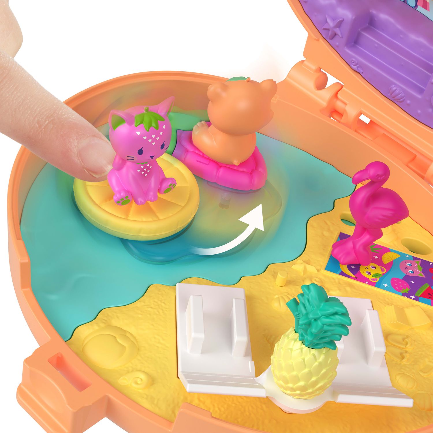 Polly pocket - cofanetto orsacchiotto di peluche - Polly Pocket