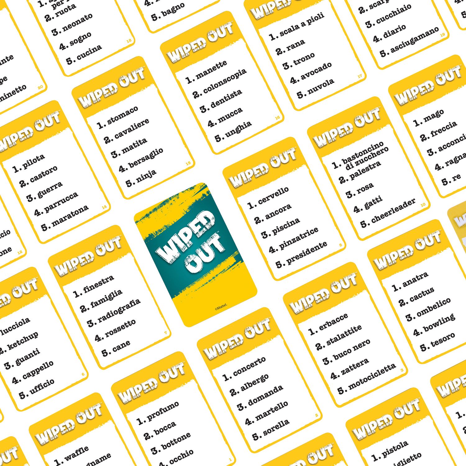 Mattel games - wiped out - MATTEL