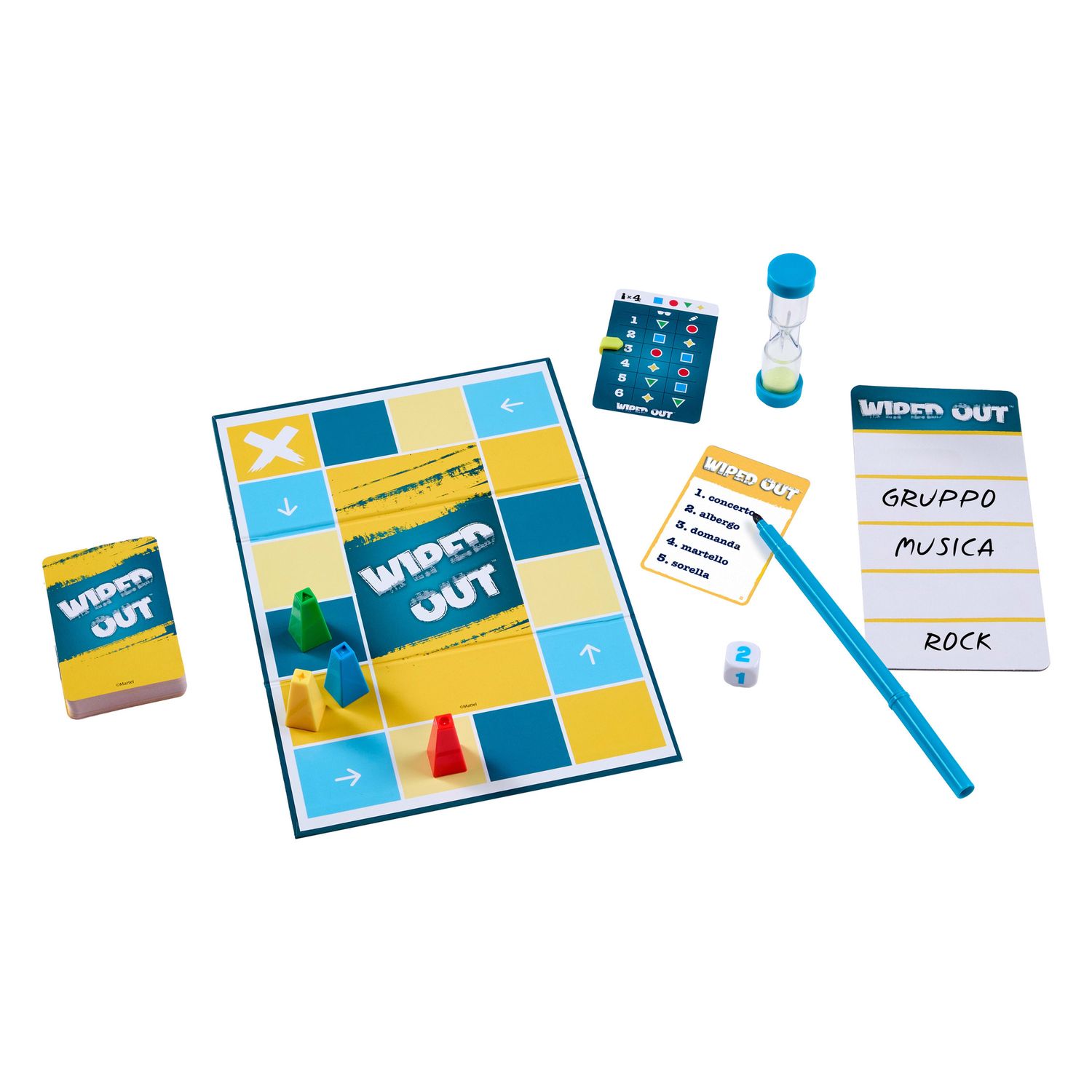 Mattel games - wiped out - MATTEL