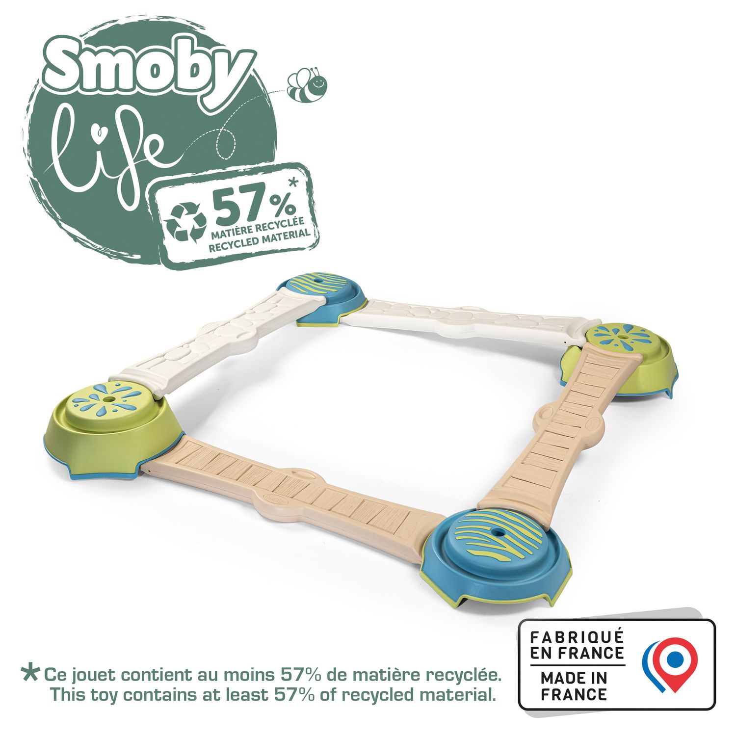 Slife adventure course - per bambini da 2 anni e oltre - stimola la motricità, smoby - SMOBY