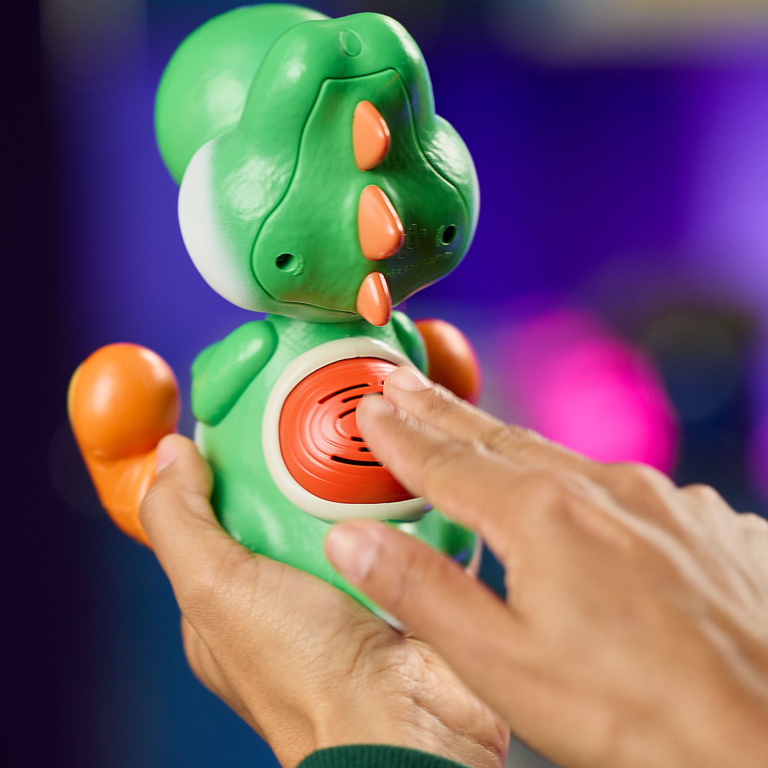 Yoshi uovo interattivo super mario galaxy action figure suoni 4+ anni - Super Mario