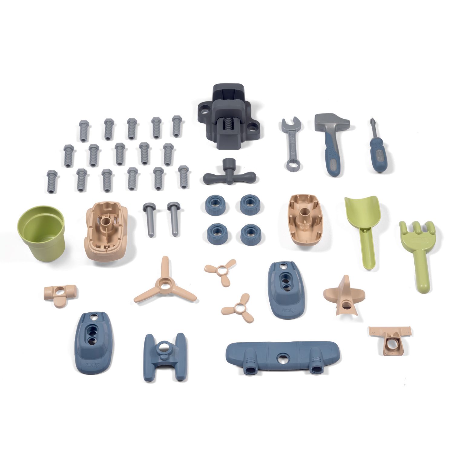 Smoby life casetta gioco con banco lavoro e 39 accessori - SMOBY