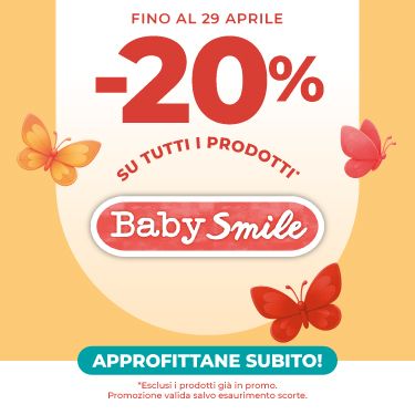-20% SU TUTTI I PRODOTTI BABYSMILE