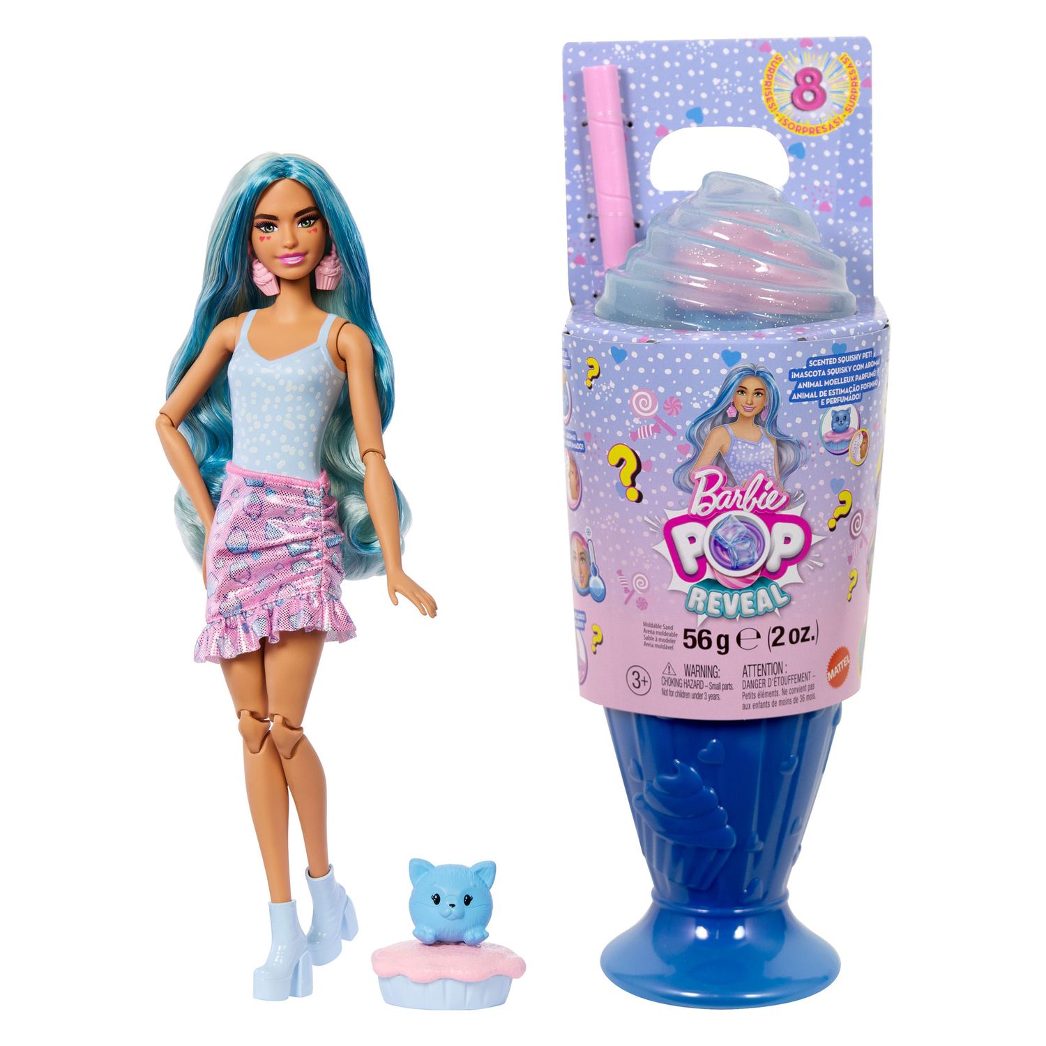 Barbie pop reveal - cool cupcake dolci sorprese - Barbie