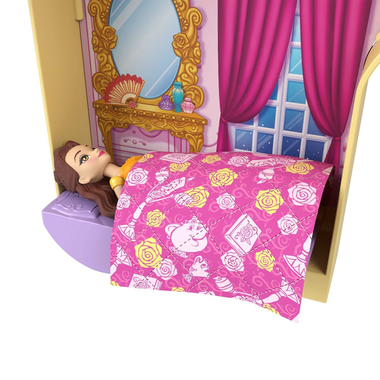 Mattel disney princess - il castello di belle - DISNEY PRINCESS, MATTEL