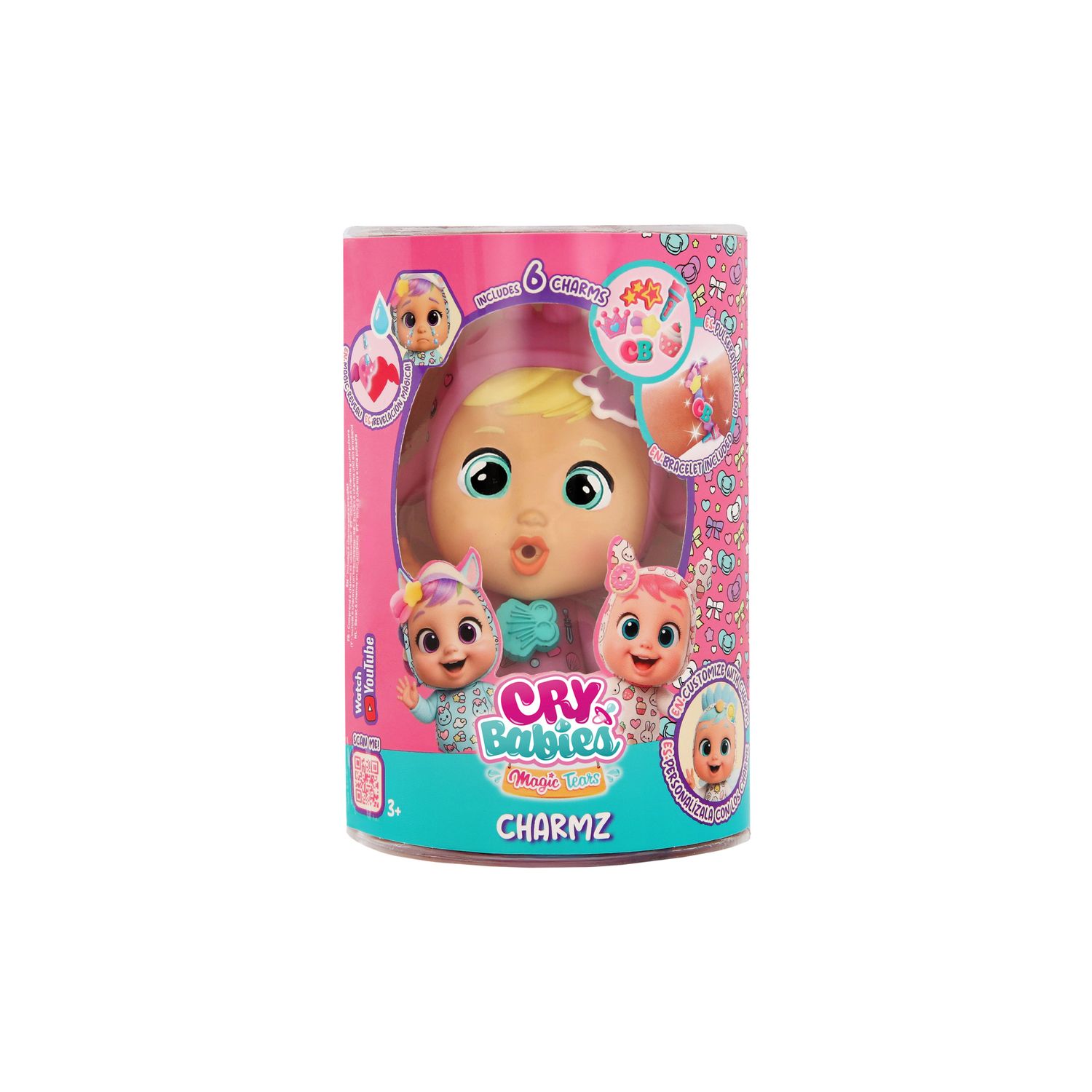 Cry babies magic tears charmz assortito- 8 da collezionare + braccialetto incluso - CRY BABIES