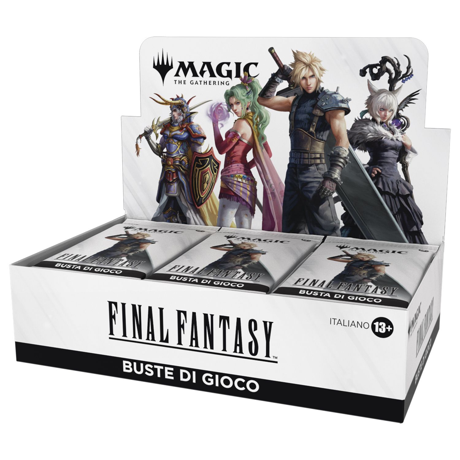 Final fantasy commander mtg: saga completa ffvi, ffvii, ffx, ffxi - mazzo iconico - versione italiana - MAGIC: THE GATHERING
