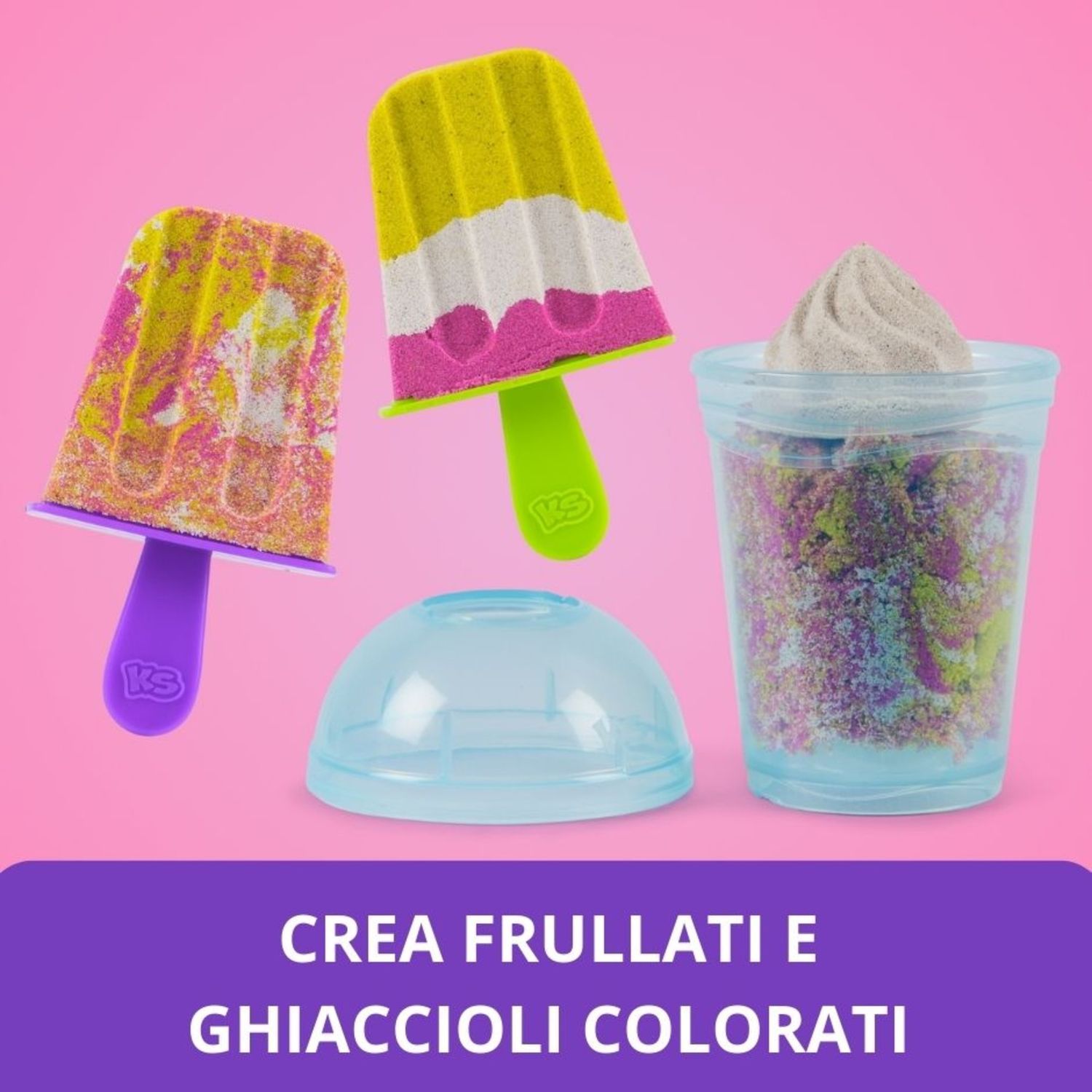 Kinetic sand smoothie mixer - KINETIC SAND