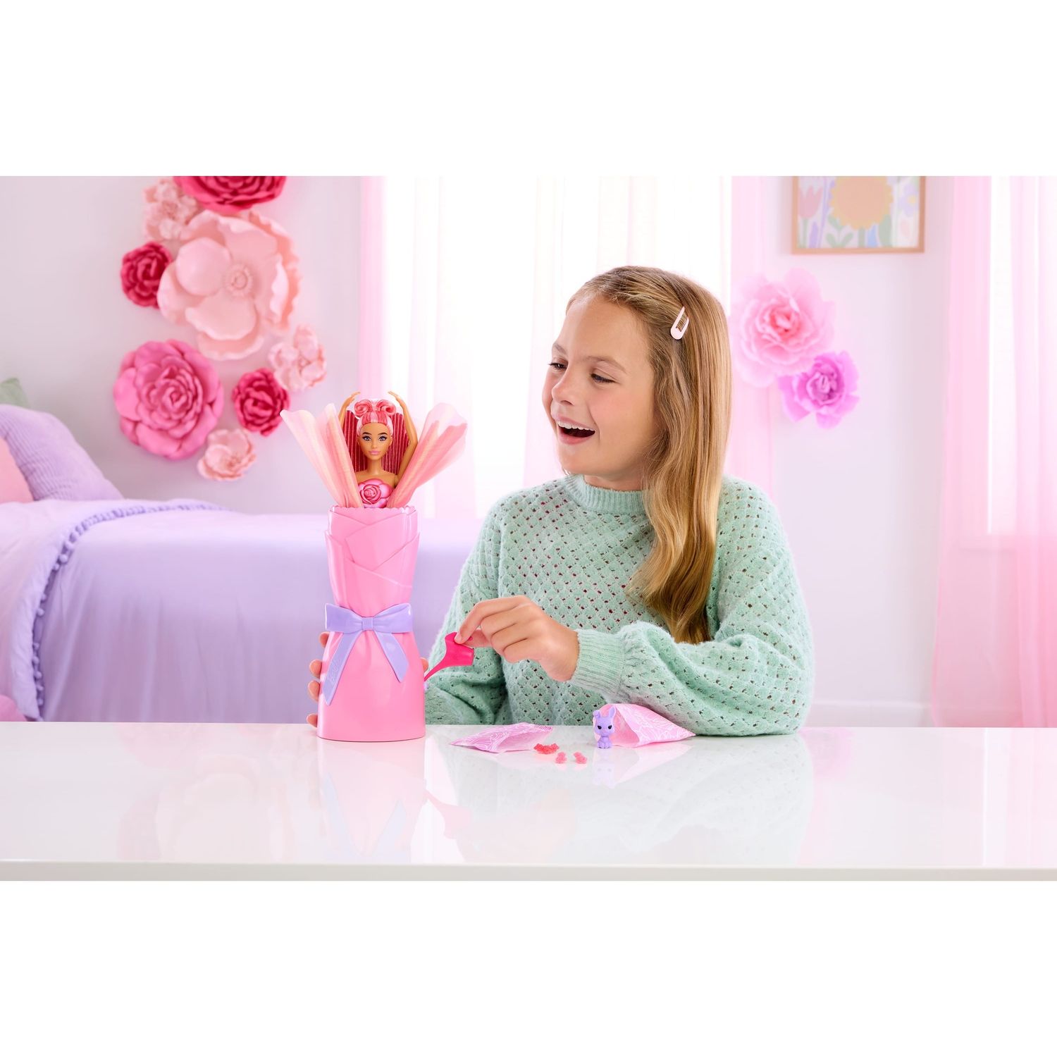 Barbie petal pop - rosa rossa - Barbie