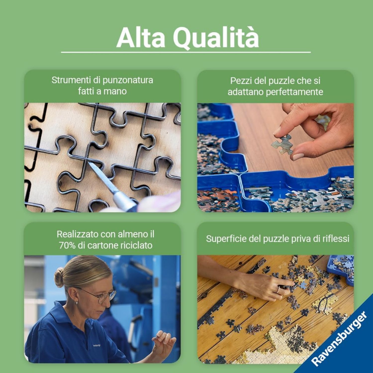 Ravensburger - k-pop demon hunters puzzle 300 pezzi xxl di 49x36cm puzzle bambini 9 anni - NETLFIX, RAVENSBURGER, K-POP DEMON HUNTERS