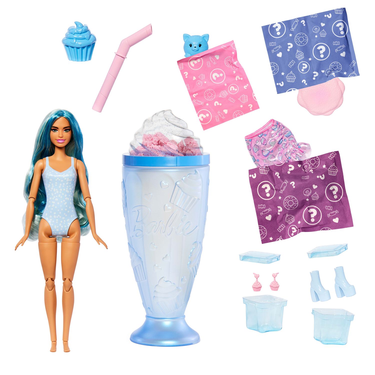 Barbie pop reveal - cool cupcake dolci sorprese - Barbie
