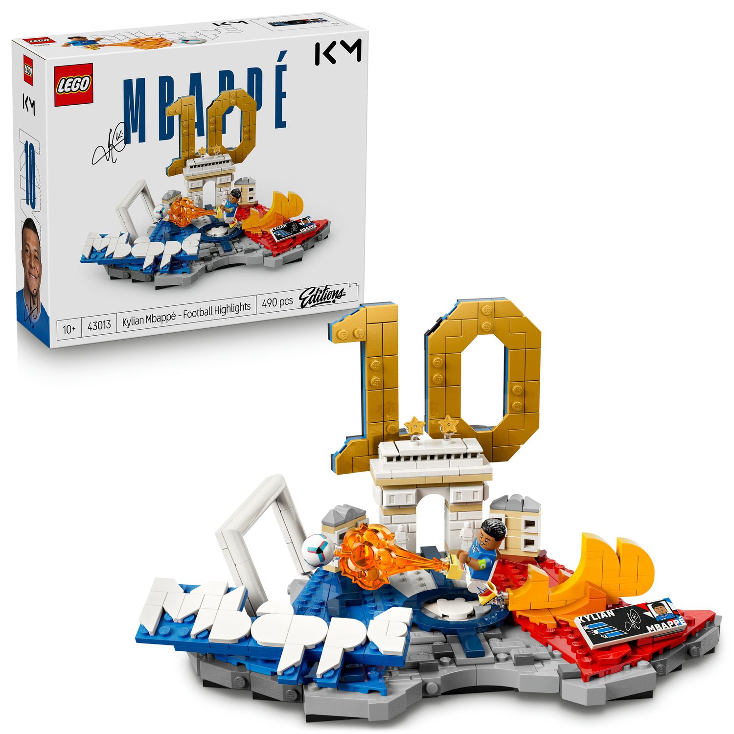 Lego editions football kylian mbappé – highlights calcistici - 43013 - Lego