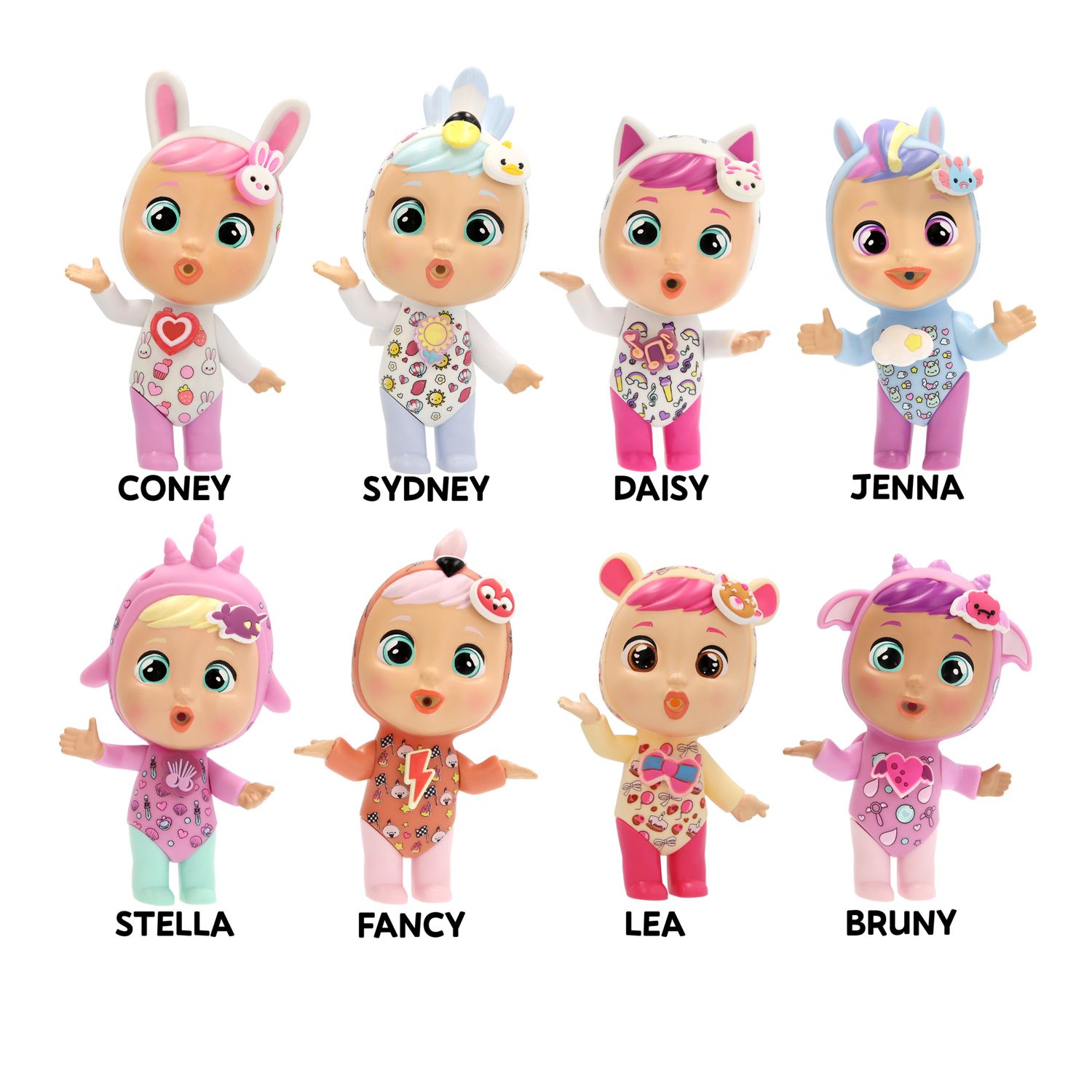 Cry babies magic tears charmz assortito- 8 da collezionare + braccialetto incluso - CRY BABIES