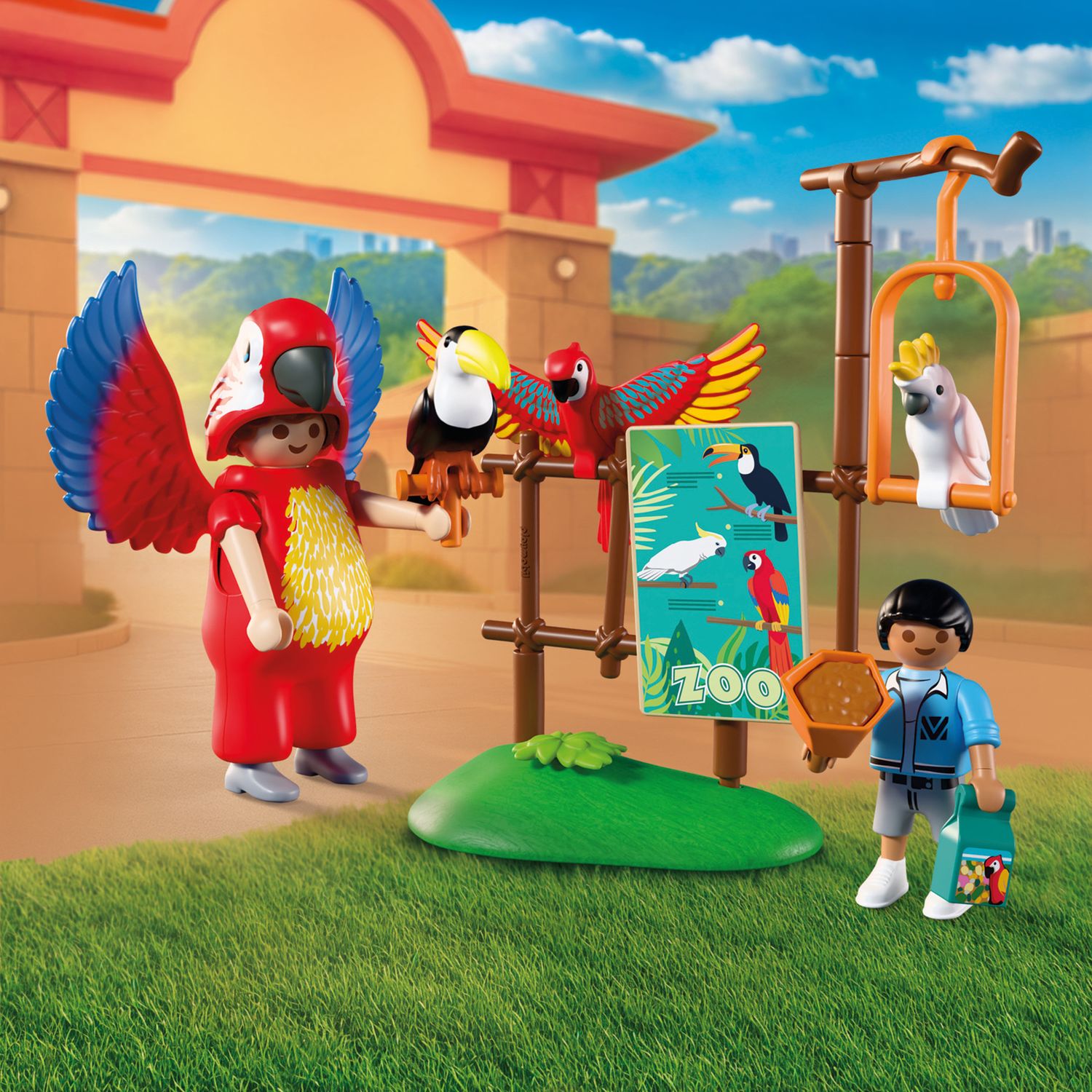 Playmobil 72074 zoo: mascotte - Playmobil