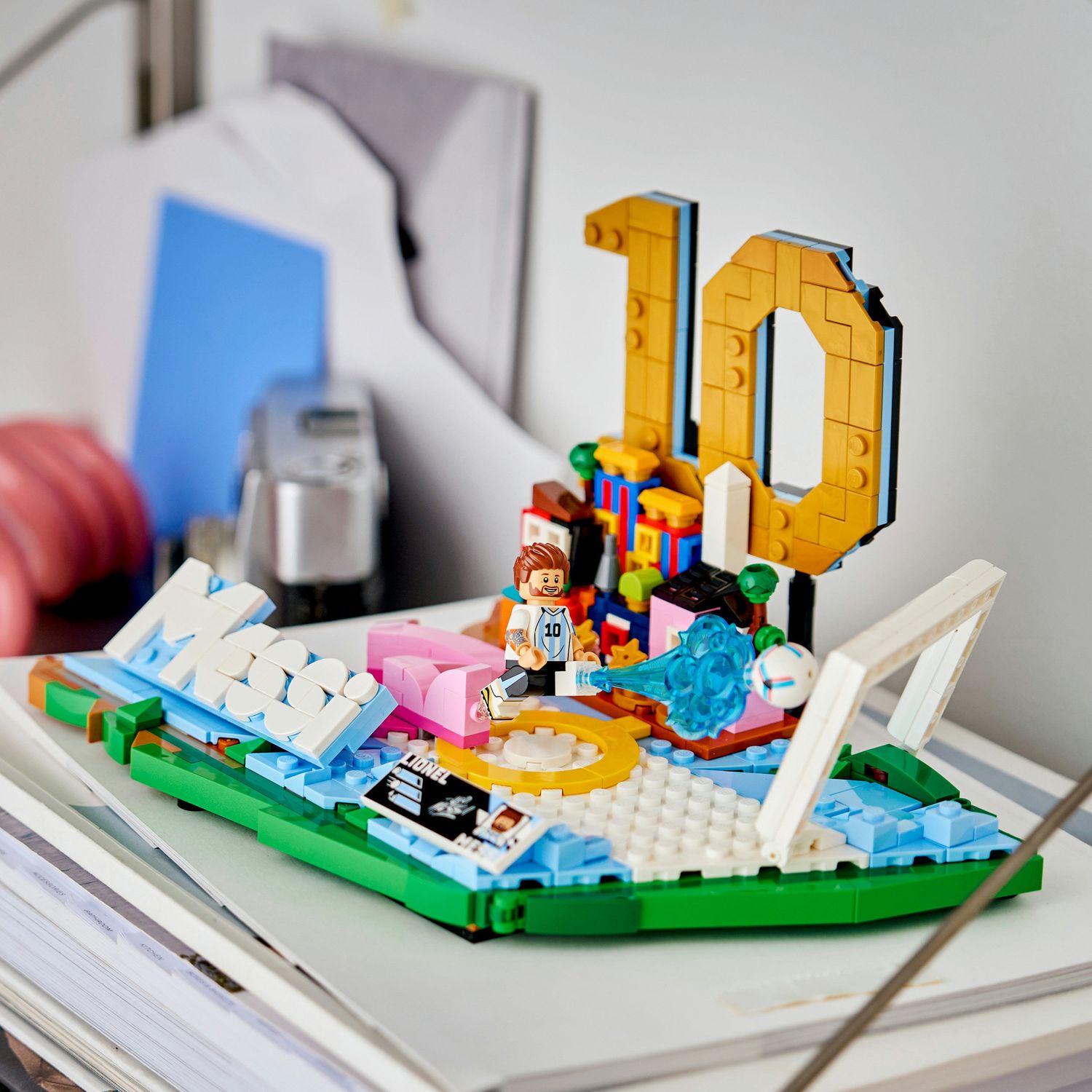 Lego editions football lionel messi – highlights calcistici - 43011 - Lego