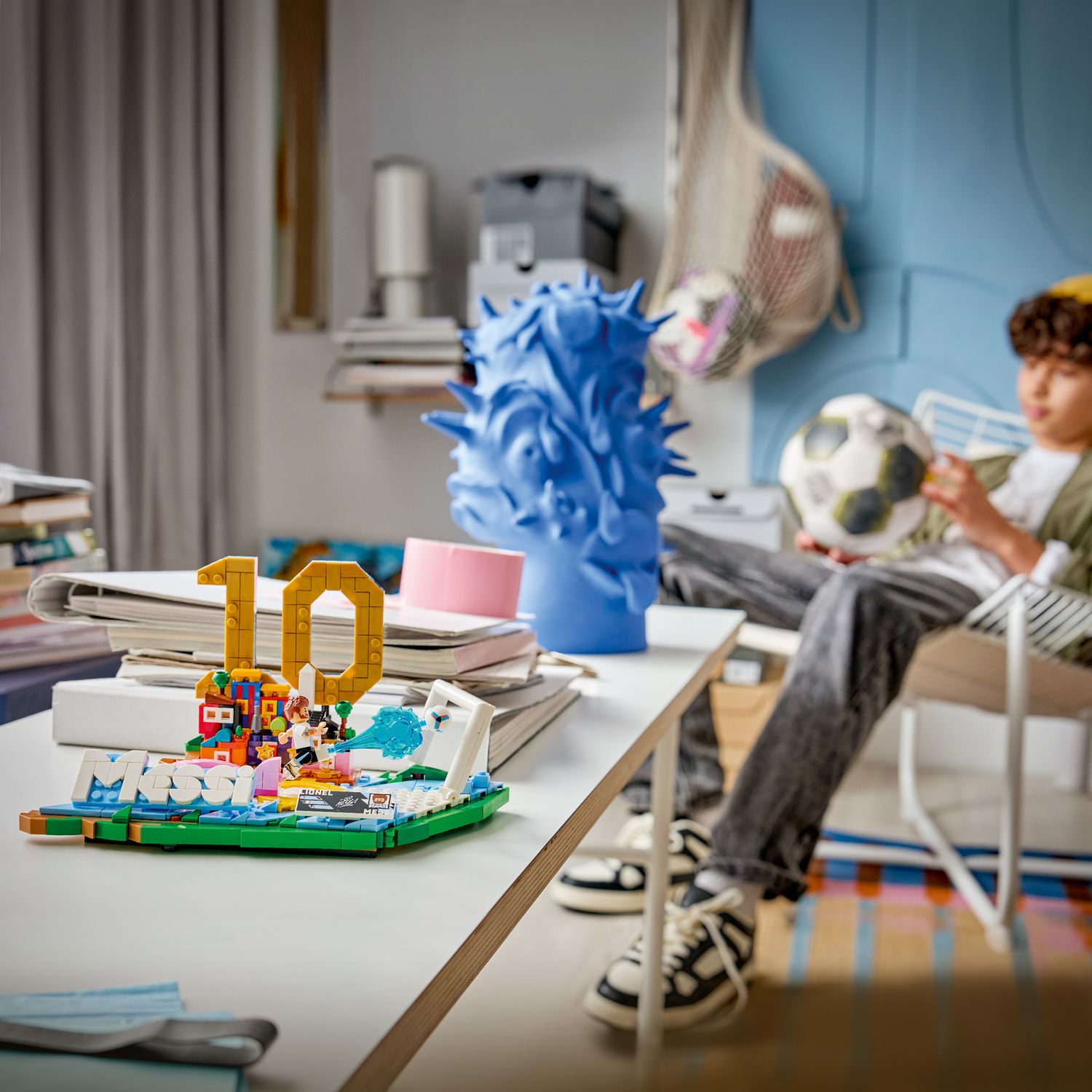 Lego editions football lionel messi – highlights calcistici - 43011 - Lego