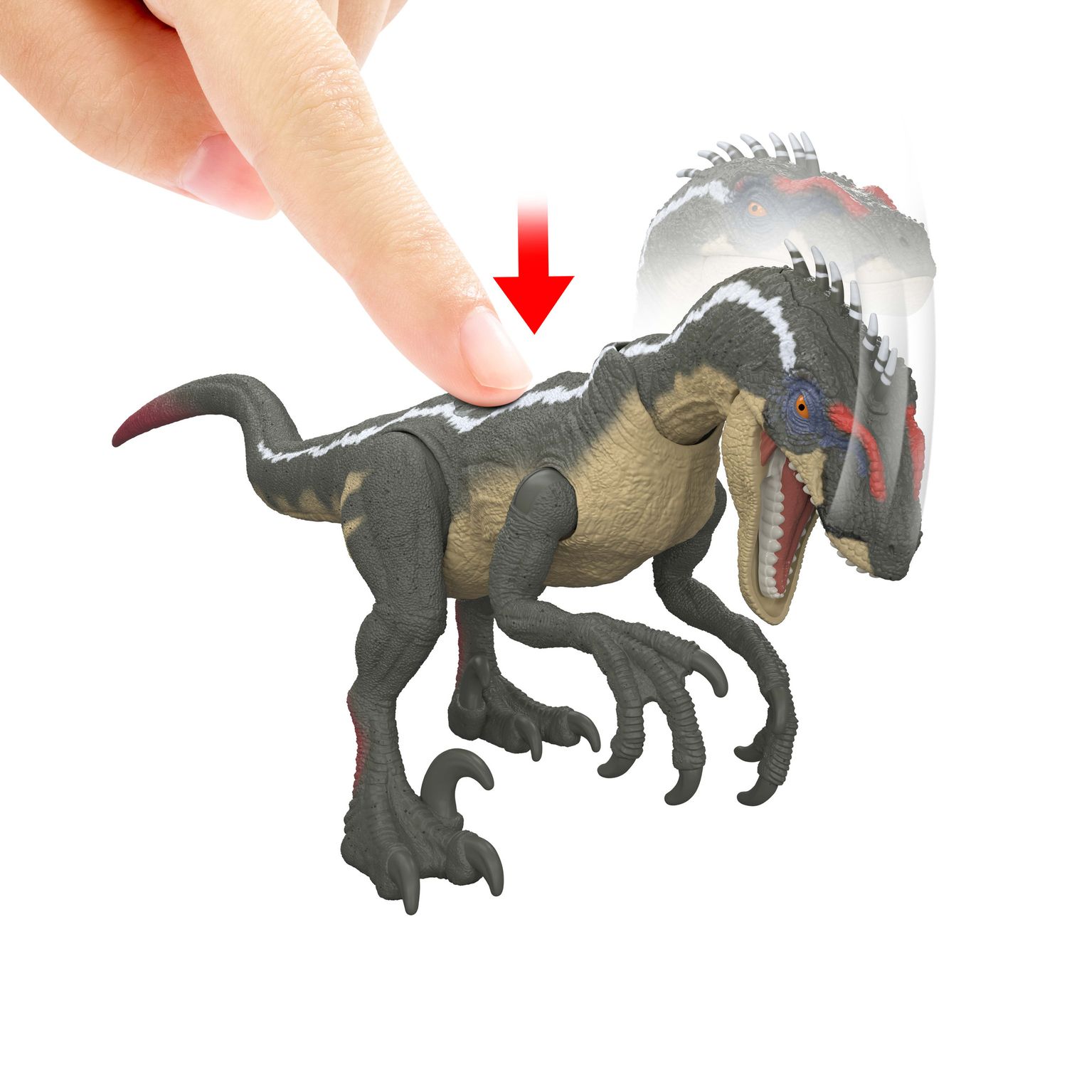 Mattel jurassic world - trilogia del velociraptor - Jurassic World, MATTEL
