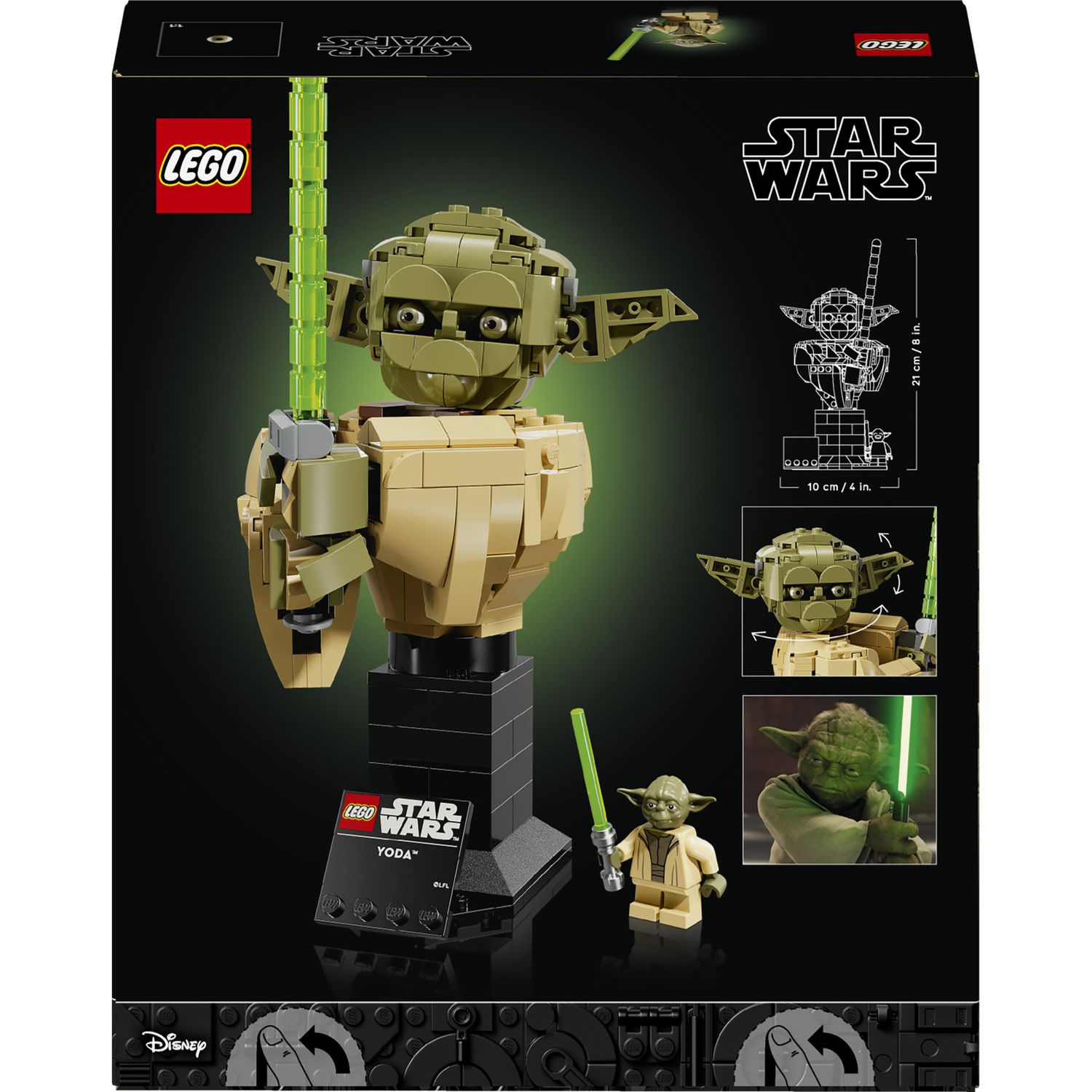 Lego star wars tm busto di yoda™ - 75438 - LEGO STAR WARS, Lego, Star Wars