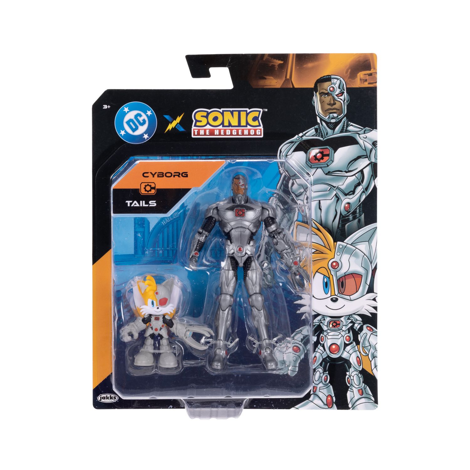 Dc x sonic - assortimento di multipacks con personaggi da 6 cm e 13 cm - wave 1 - BATMAN, DC COMICS, Sonic