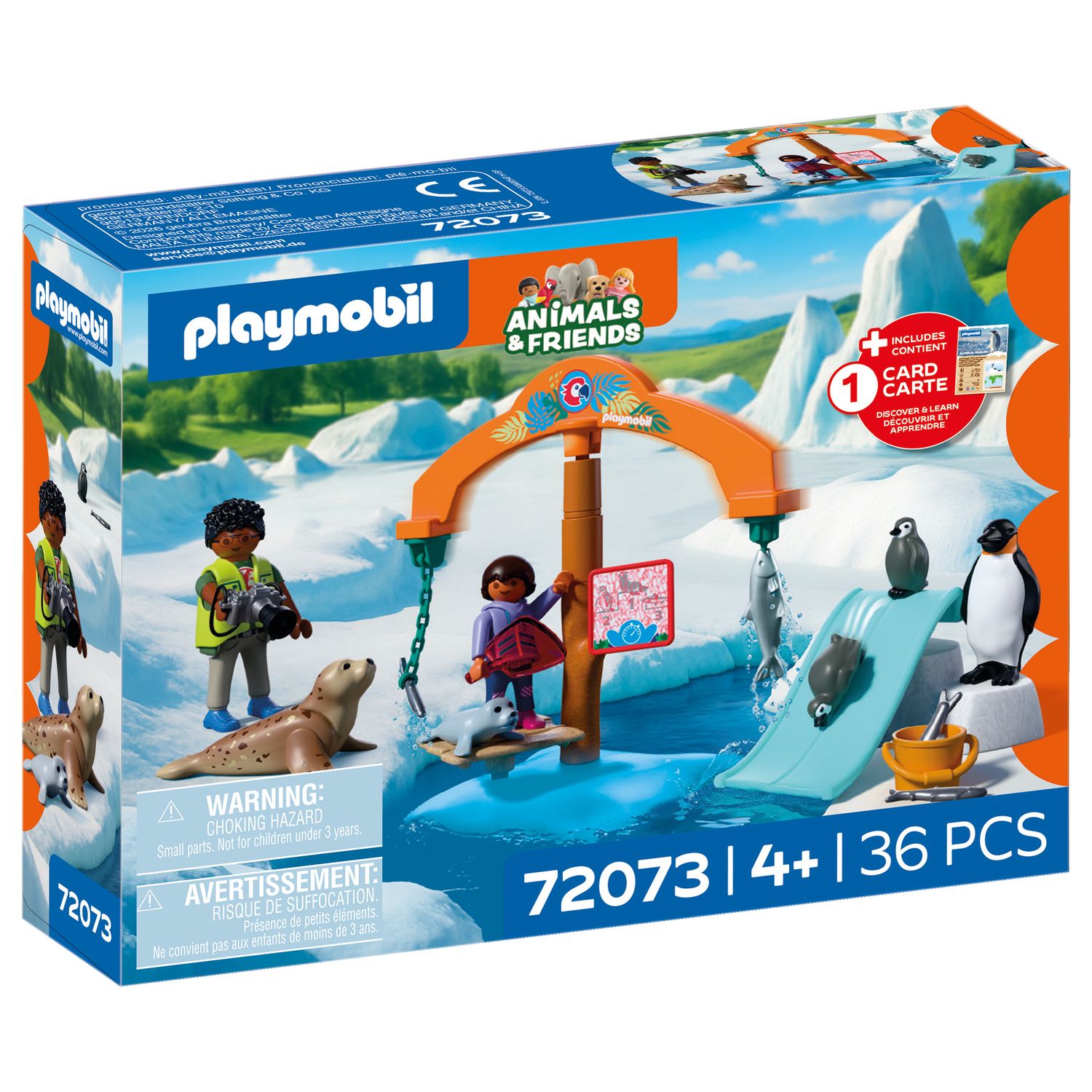 Playmobil 72073 zoo: spedizione nei ghiacci - Playmobil