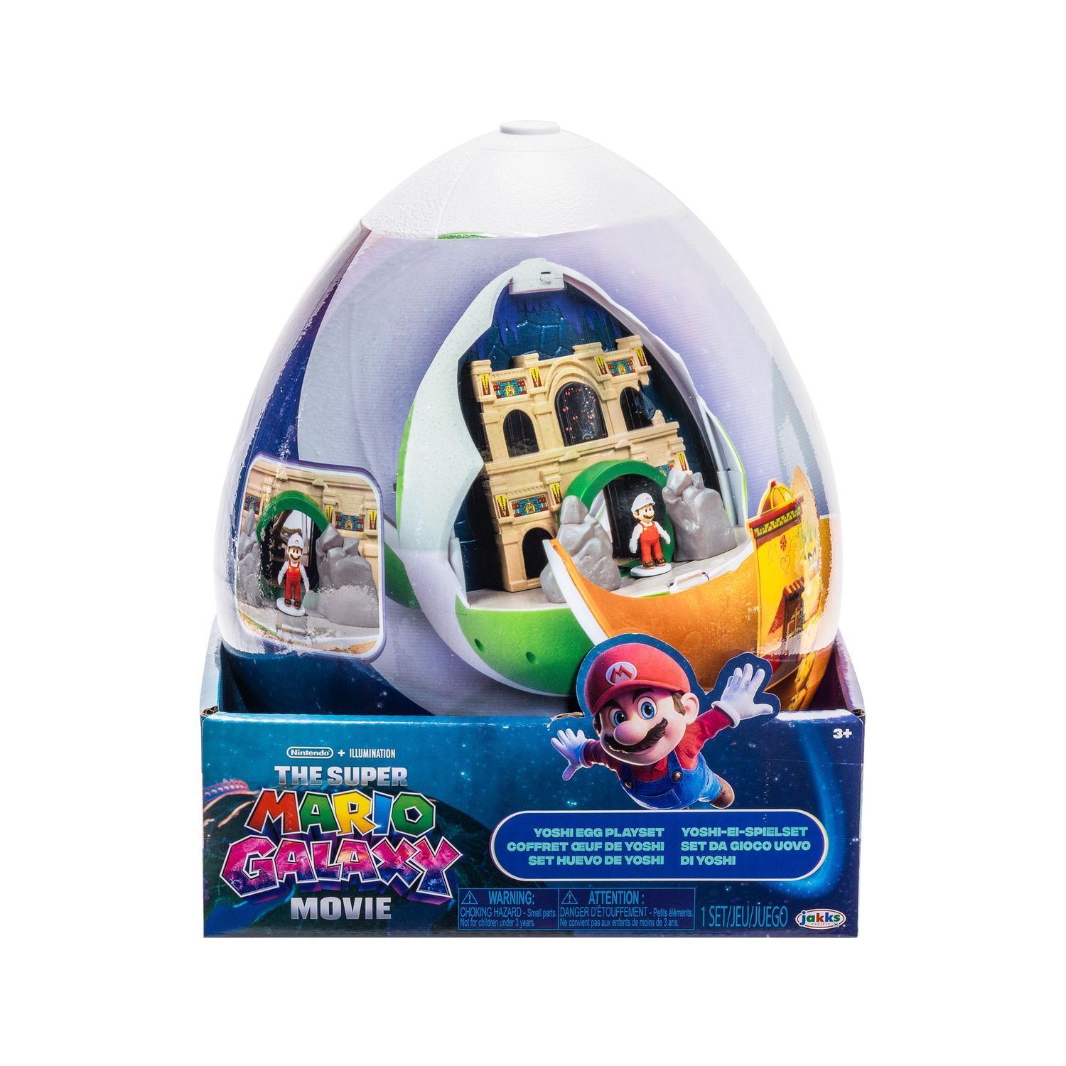 Super mario galaxy - uovo di yoshi basic playset - Super Mario