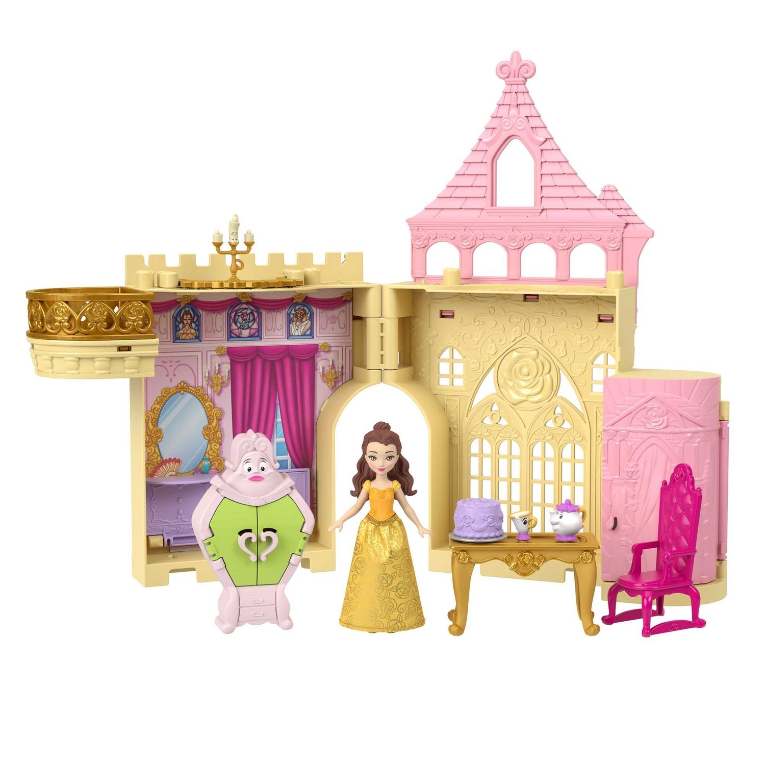 Mattel disney princess - il castello di belle - DISNEY PRINCESS, MATTEL