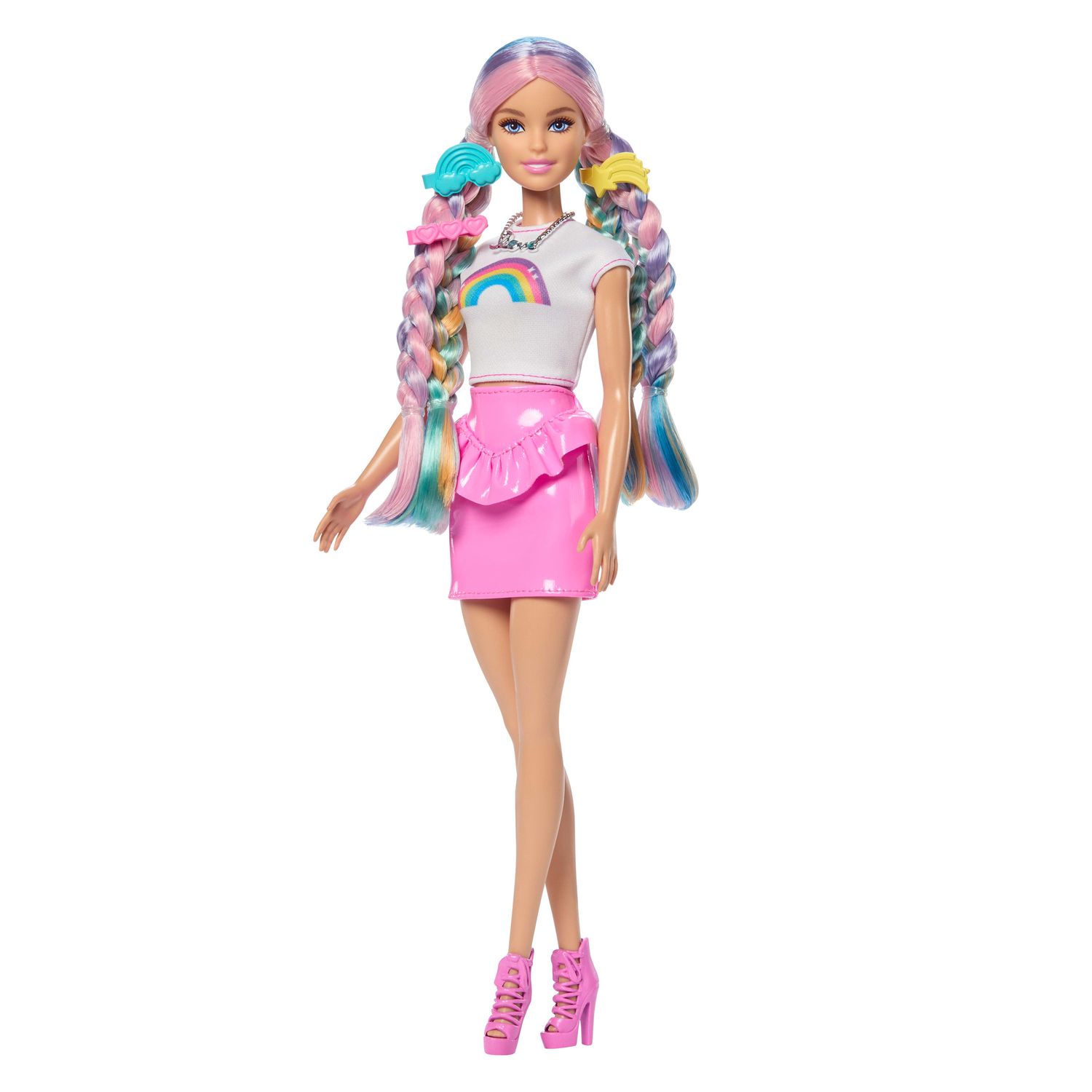 Barbie - bambola capelli arcobaleno - Barbie