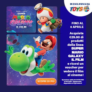 CONCORSO SUPER MARIO: RICEVI UN VOUCHER PER ANDARE AL CINEMA!