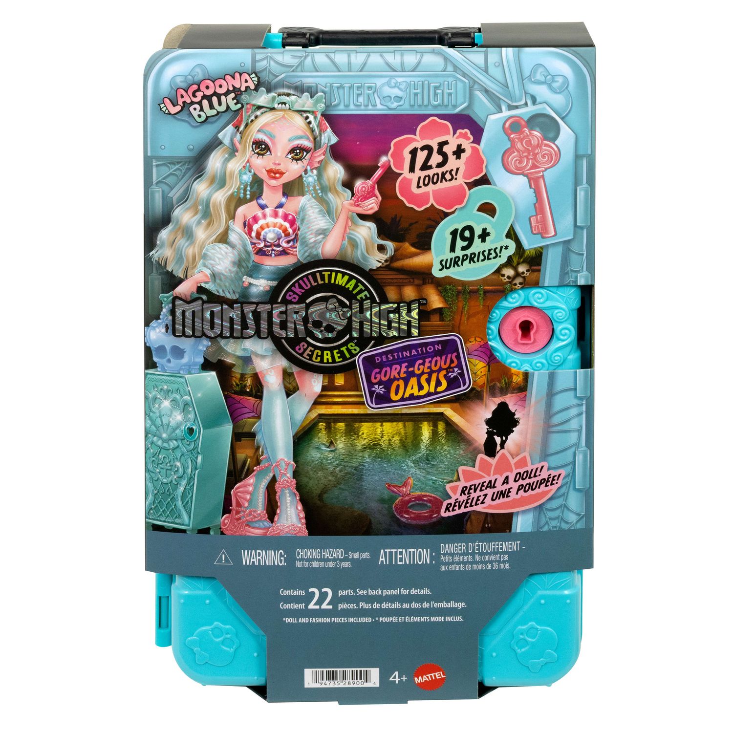 Monster high segreti da brivido - lagoona blue destinazione oasi di gore-geous - Monster High