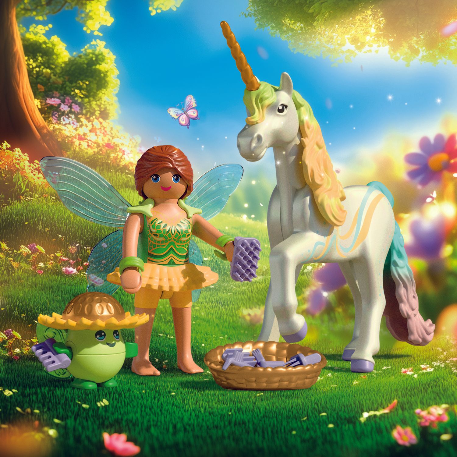 Playmobil 71840 unicorn: arcobaleno con fata - Playmobil