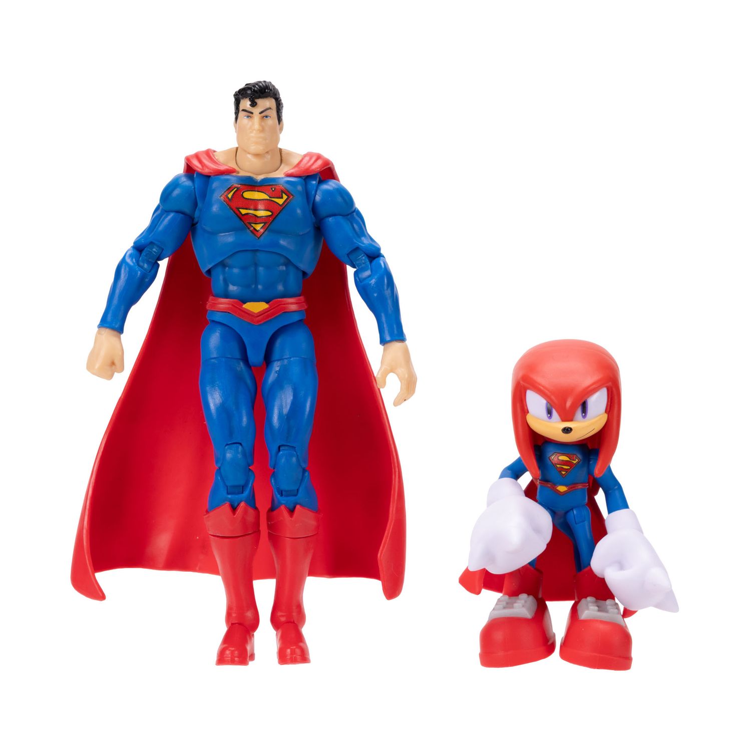 Dc x sonic - assortimento di multipacks con personaggi da 6 cm e 13 cm - wave 1 - BATMAN, DC COMICS, Sonic