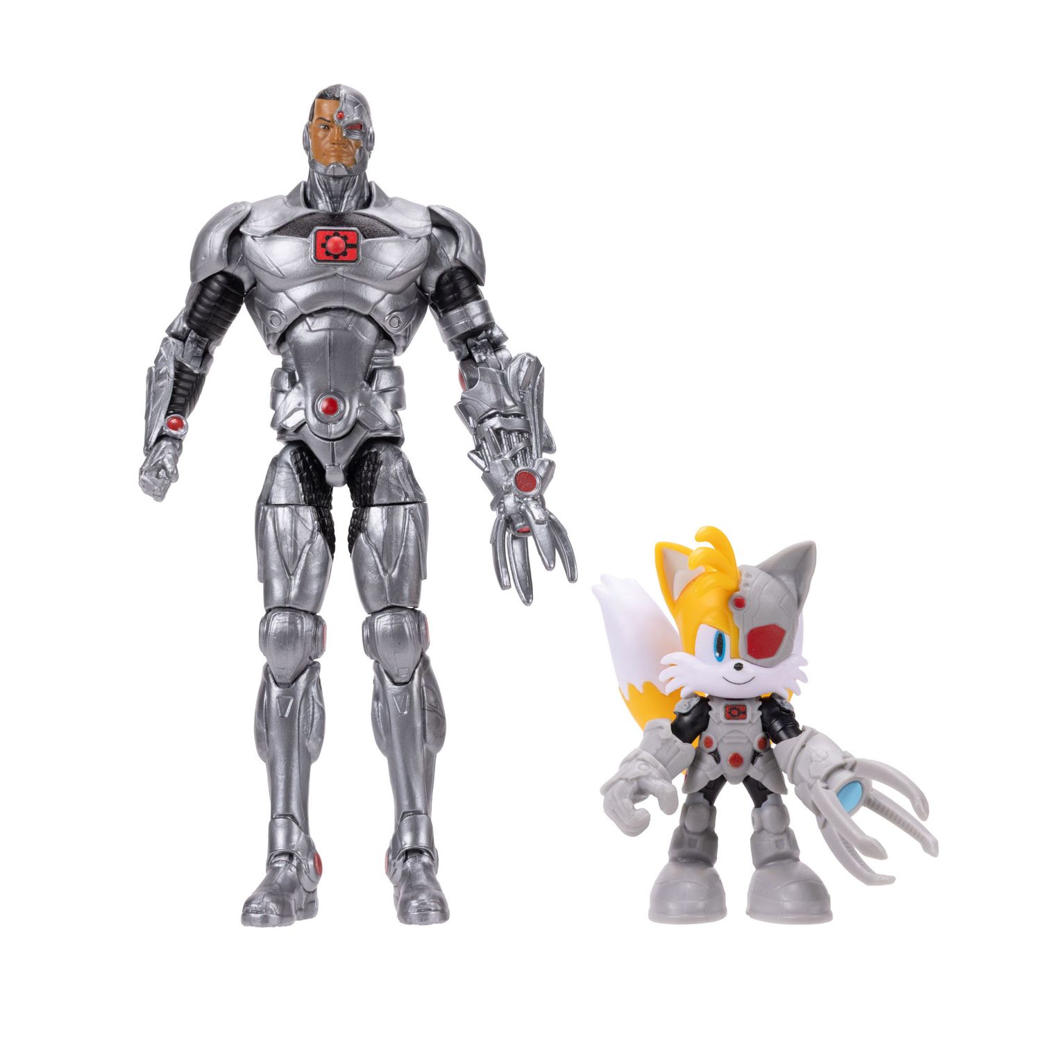 Dc x sonic - assortimento di multipacks con personaggi da 6 cm e 13 cm - wave 1 - BATMAN, DC COMICS, Sonic