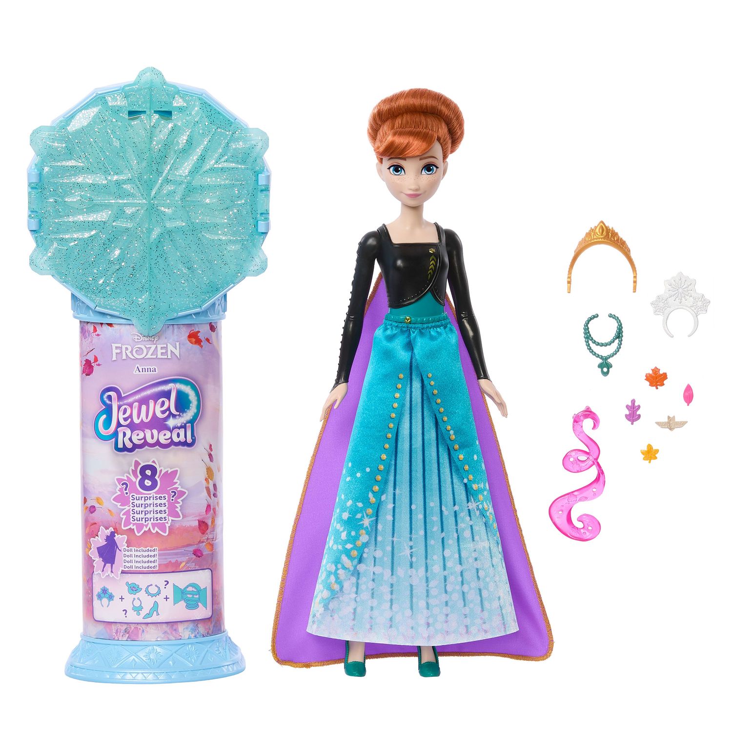 Mattel disney frozen - anna jewel reveal - DISNEY PRINCESS, MATTEL, Frozen