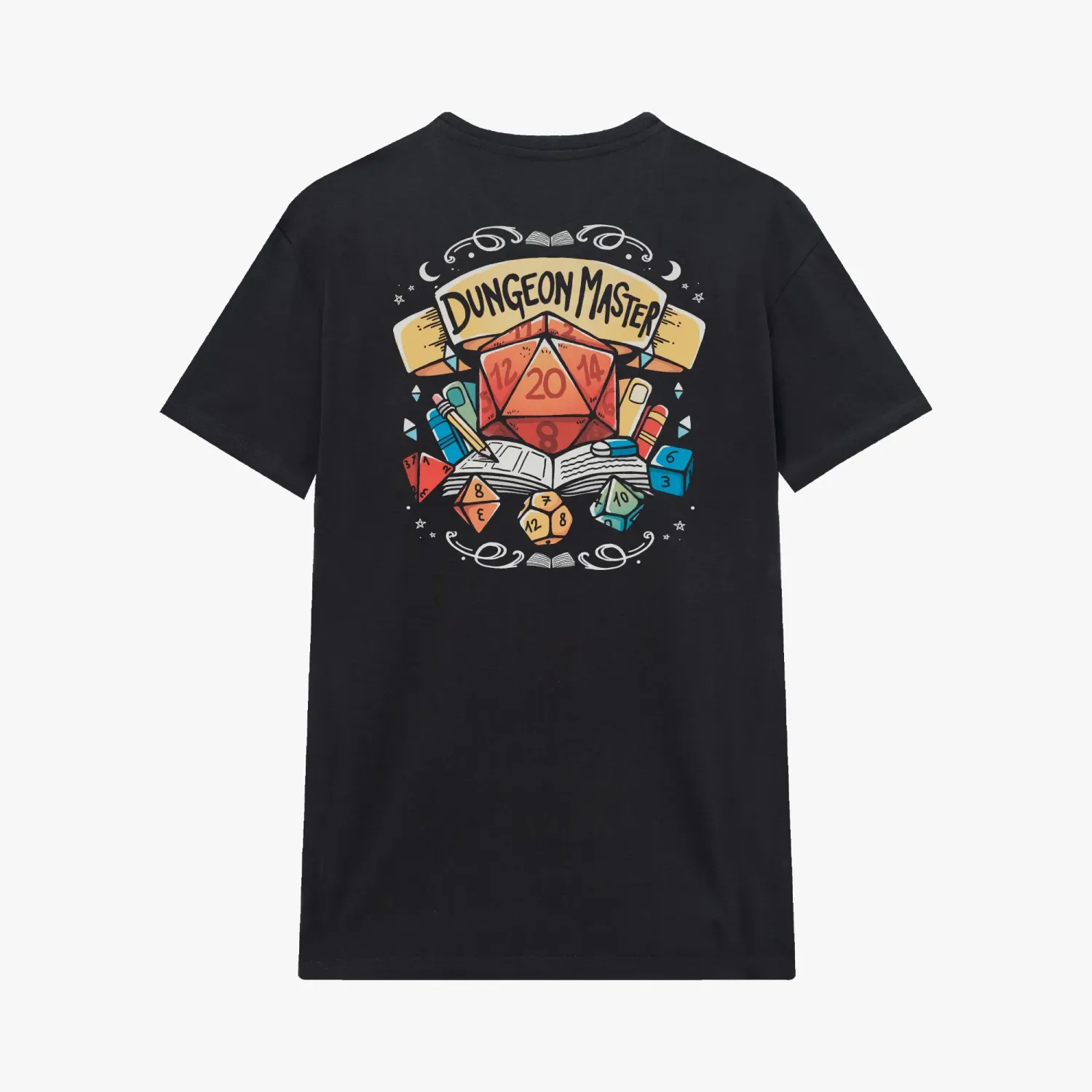 T-shirt dungeon master dice - Pampling