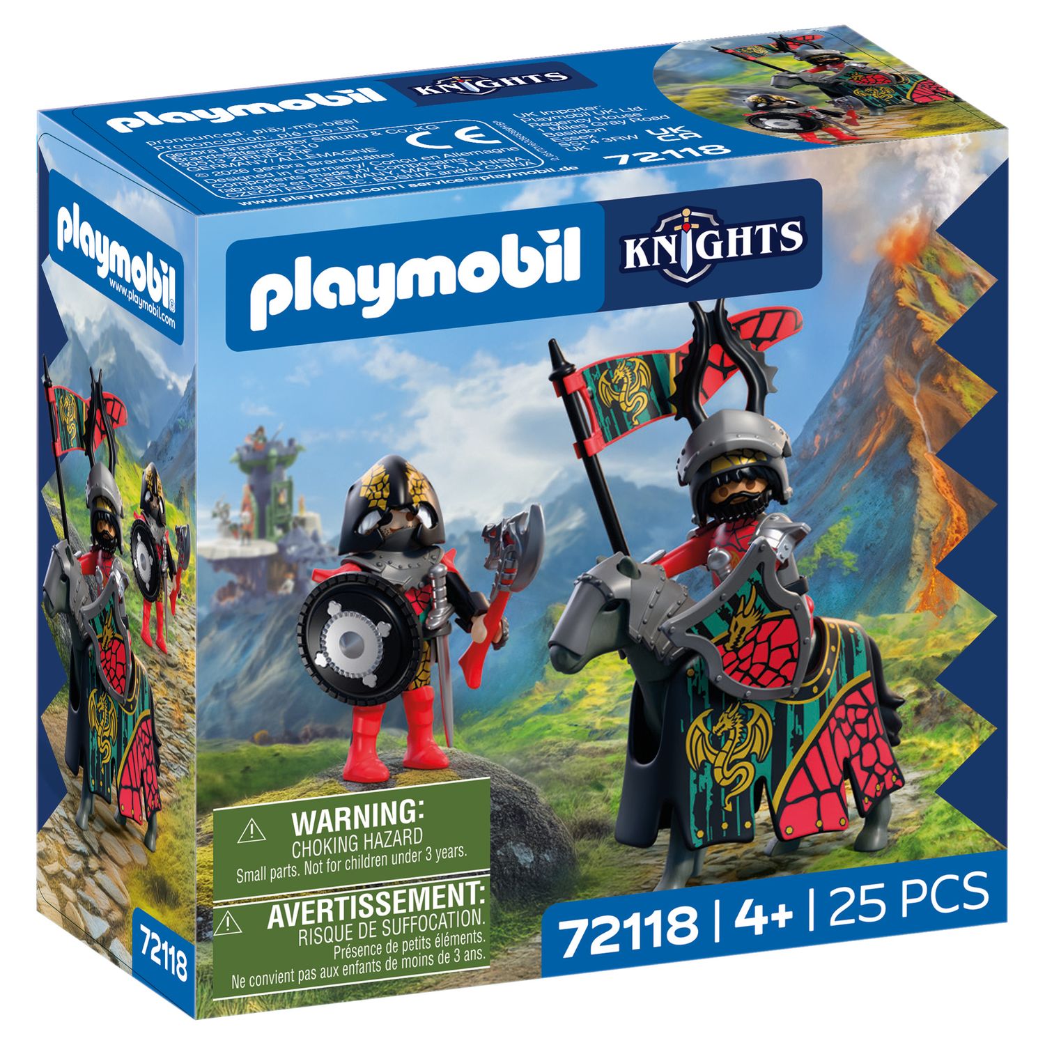 Playmobil 72118 comandante dei cavalieri del drago - Playmobil