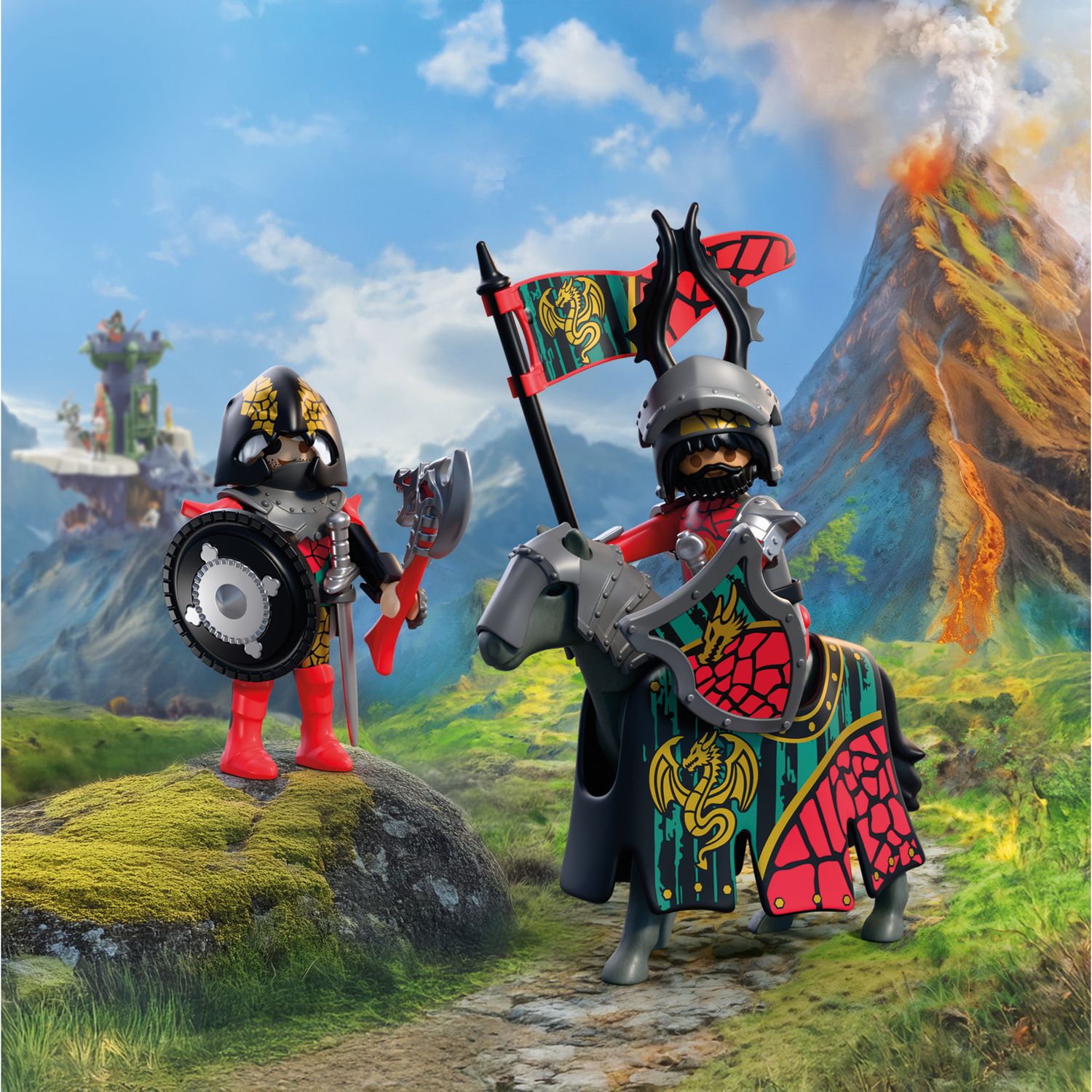 Playmobil 72118 comandante dei cavalieri del drago - Playmobil