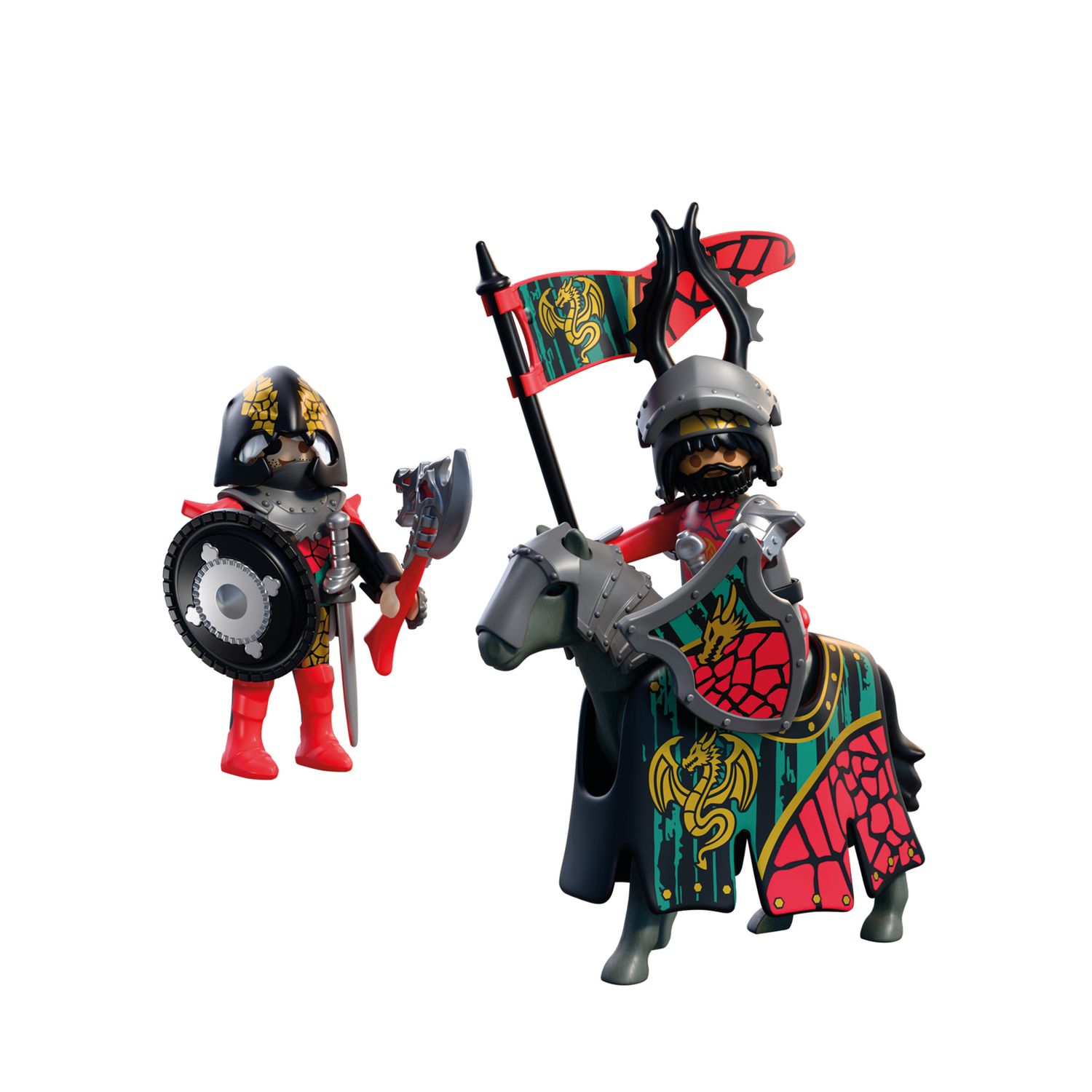Playmobil 72118 comandante dei cavalieri del drago - Playmobil