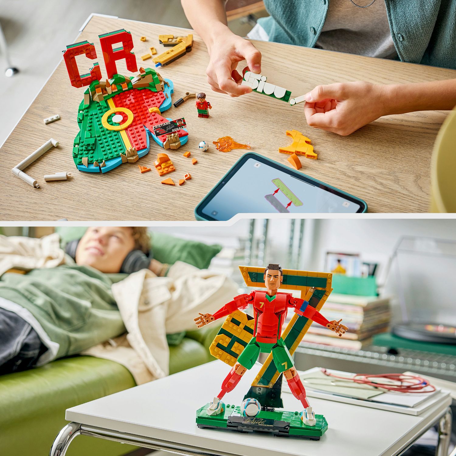 Lego editions football cristiano ronaldo – leggenda del calcio - 43016 - Lego