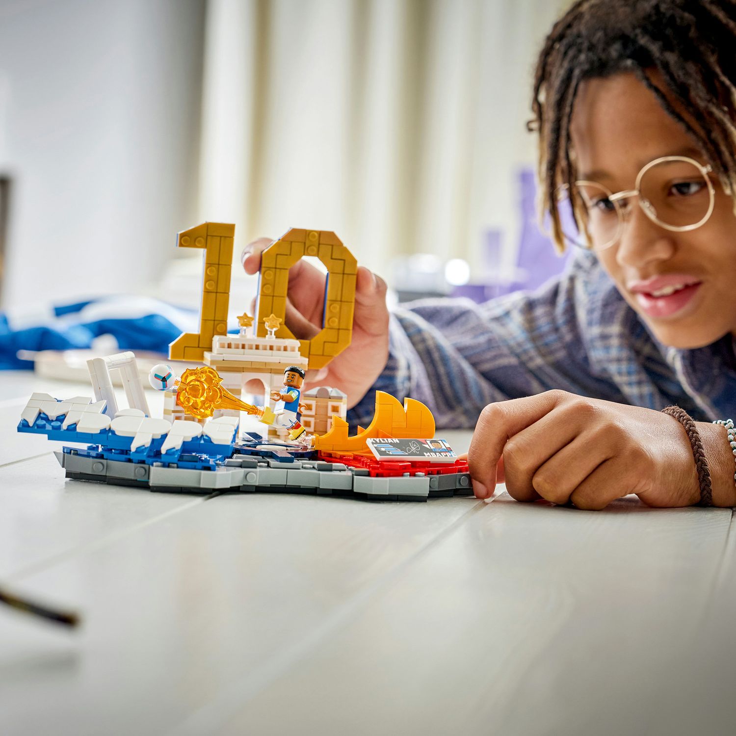 Lego editions football kylian mbappé – highlights calcistici - 43013 - Lego