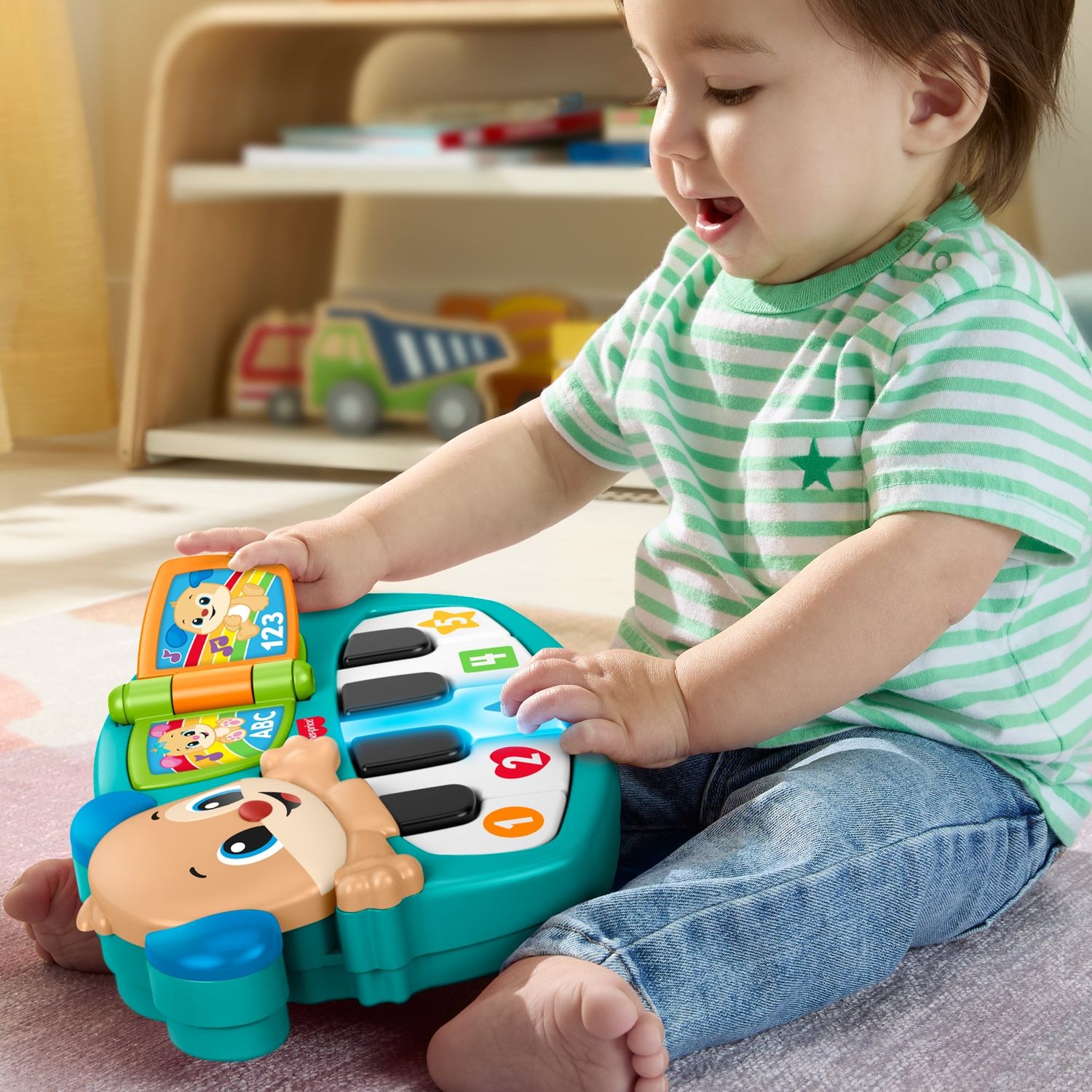 Fisher-price - pianoforte di cagnolino - FISHER PRICE, FISHER-PRICE