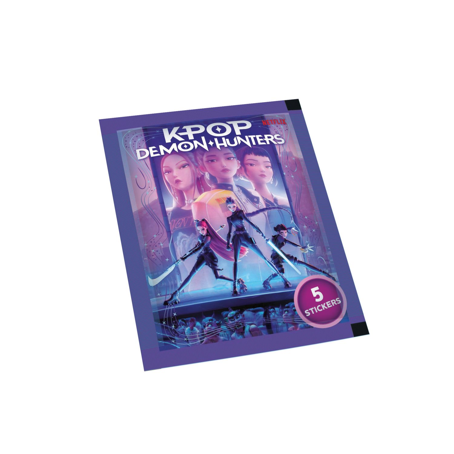 Blister 5 figurine k-pop demon hunters netflix ufficiali | rumi mira zoey huntr/x - K-POP DEMON HUNTERS